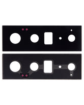 Back Camera Lens Replacement (Glass Only) With Adhesive Compatible For Google Pixel 6 Pro (Vemake) (Stormy Black)