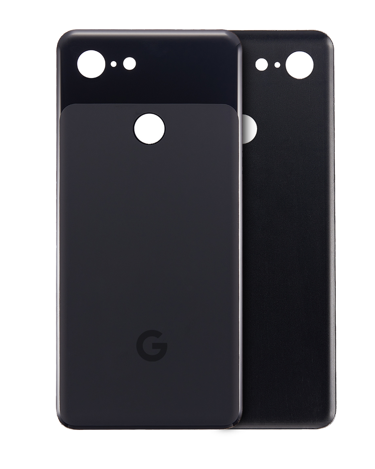 Back cover Glass Compatible For Google Pixel 3 (Genuine OEM) (Just Black)