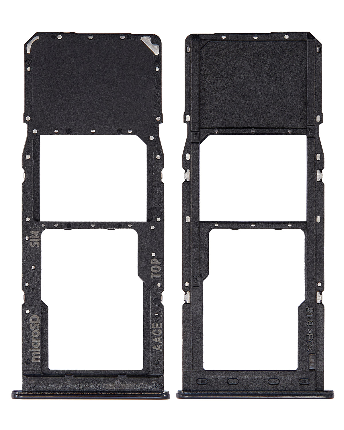 Single Sim Card Tray Compatible For Samsung Galaxy A13 (A135 / 2022) (Black)