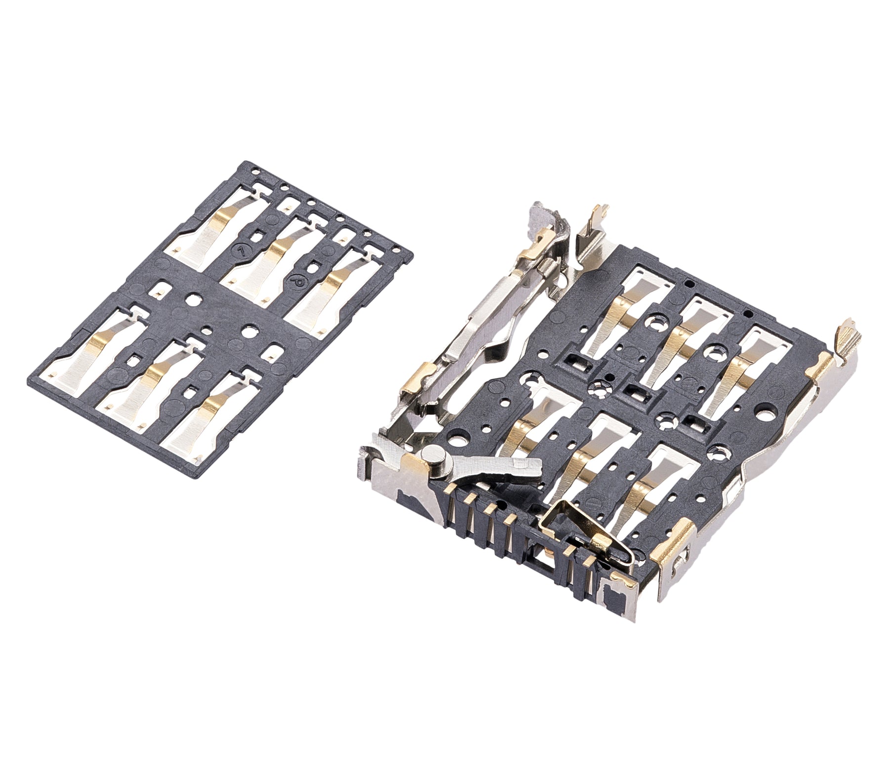 Replacement Sim Card Reader Compatible For OnePlus 9RT / OPPO Reno6 Pro / Reno7 Pro / Find X5 Pro (2 Piece Set)