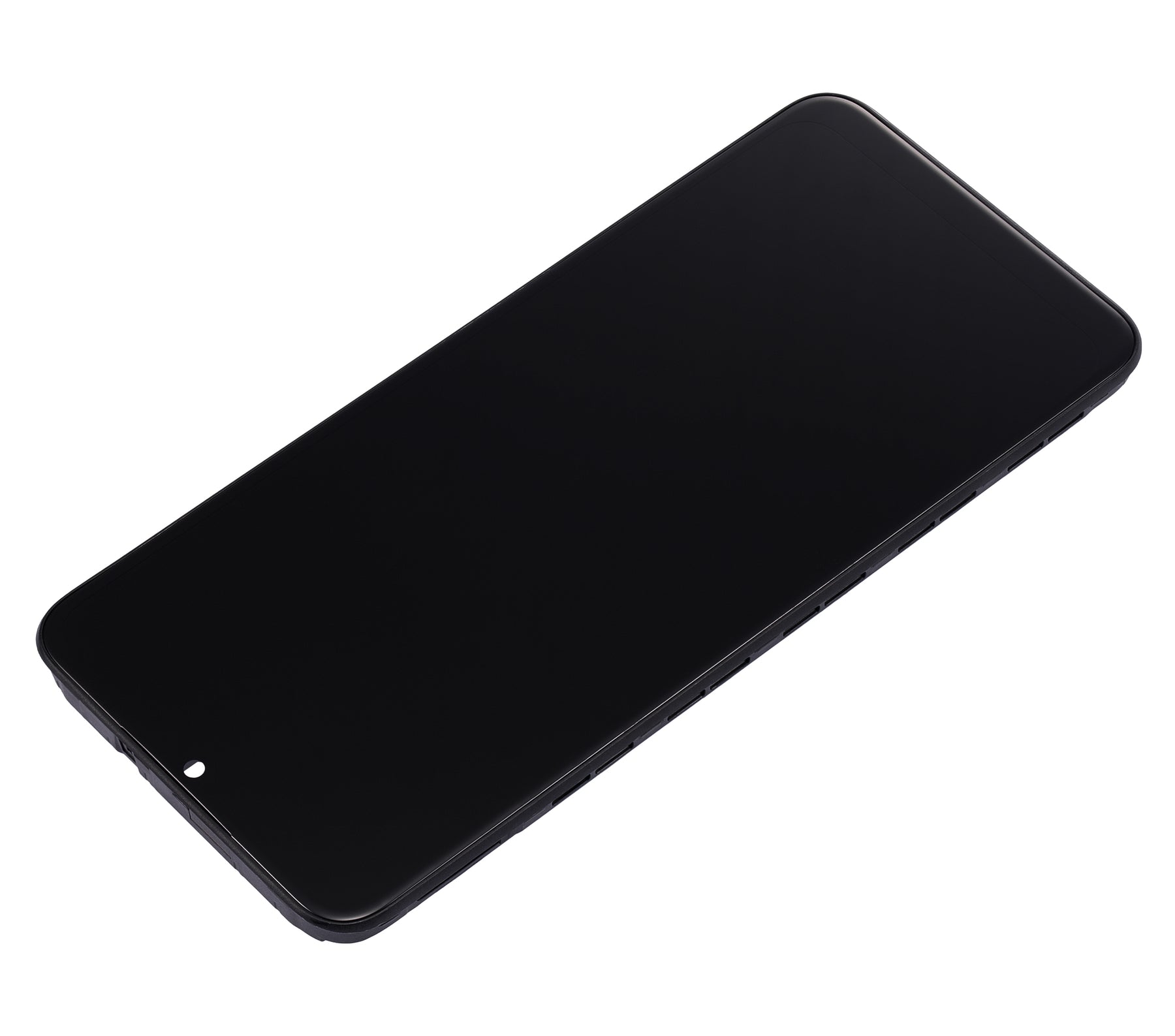 LCD Assembly With Frame Compatible For Samsung Galaxy A03 Core (A032 / 2021) (Refurbished) (Black)