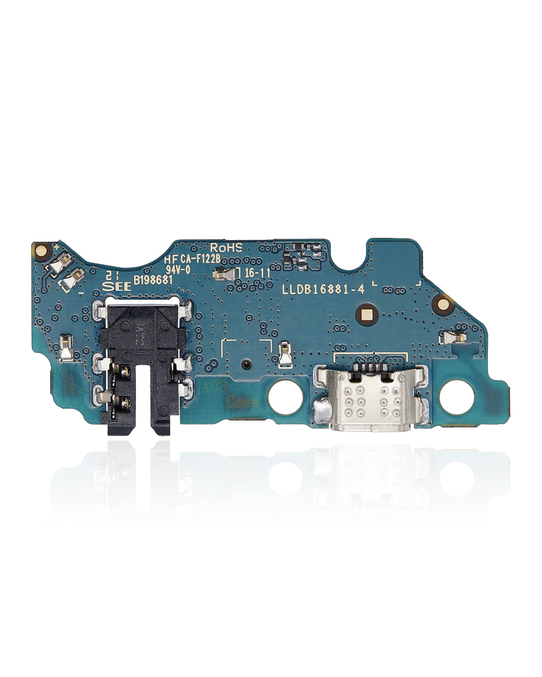 Charging Port Board With Headphone Jack Compatible For Samsung Galaxy A03 Core (A032 / 2021) (Aftermarket Plus)