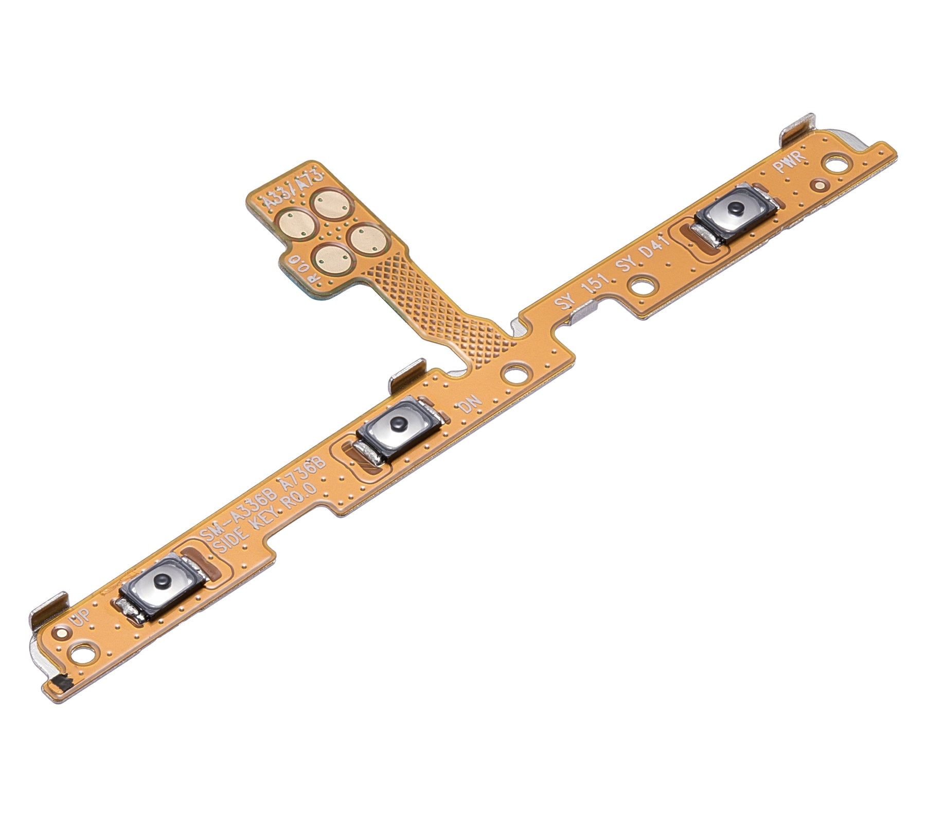 Replacement Power Button Flex Cable Compatible For Samsung Galaxy A73 5G (A736 / 2022) / A33 5G (A336 / 2022) / A73 (A735 / 2022)