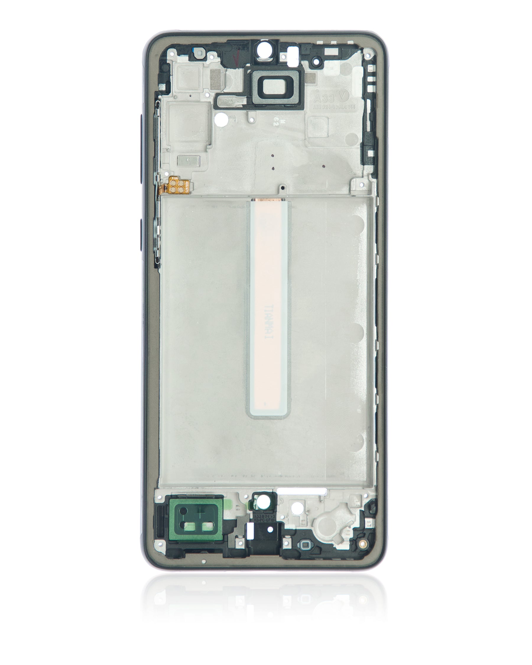 Mid-Frame Housing Compatible For Samsung Galaxy A33 5G (A336 / 2022) (Black)