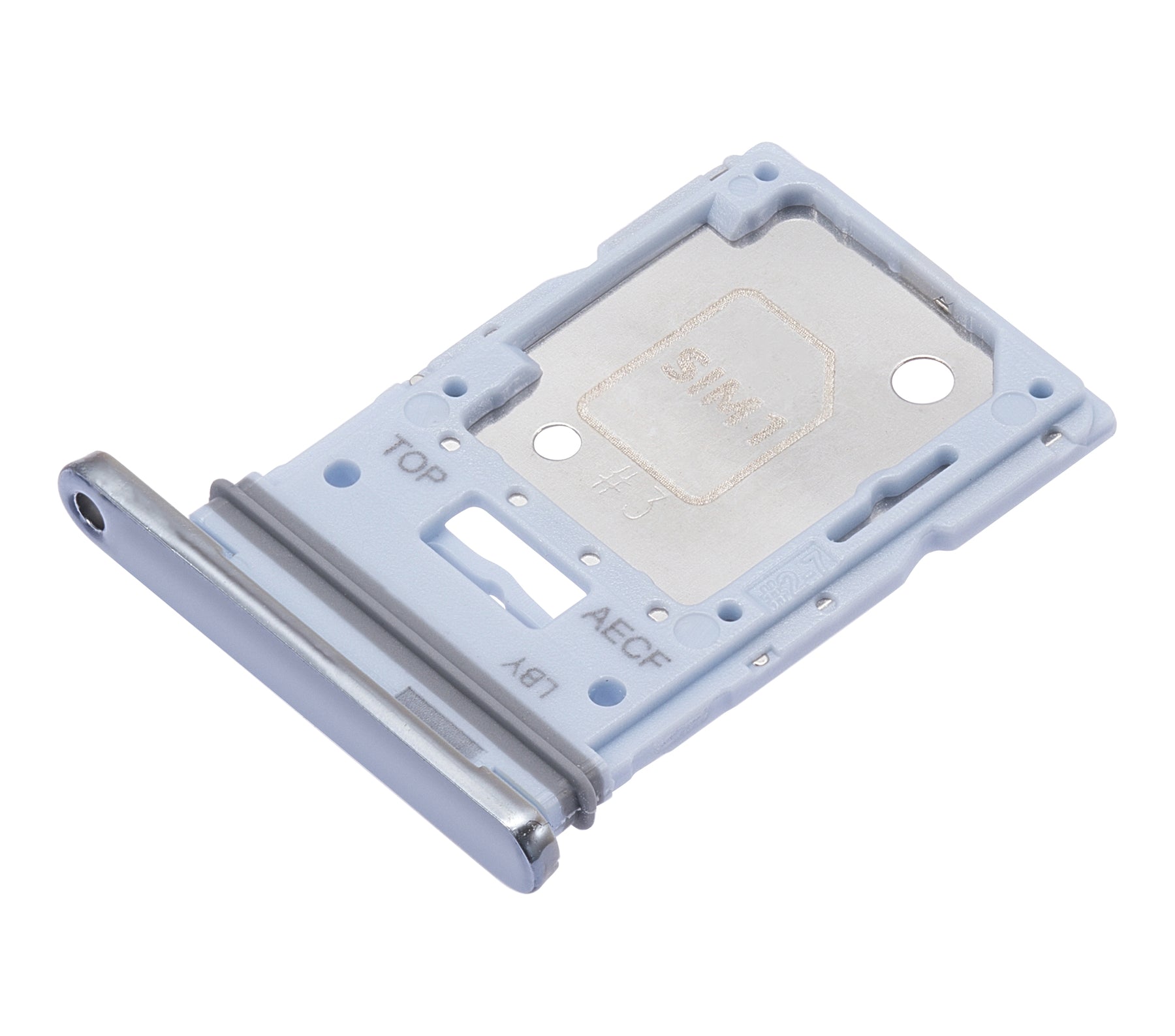 Single Sim Card Tray Replacement Compatible For Samsung Galaxy A53 5G (A536 / 2022) (Blue)