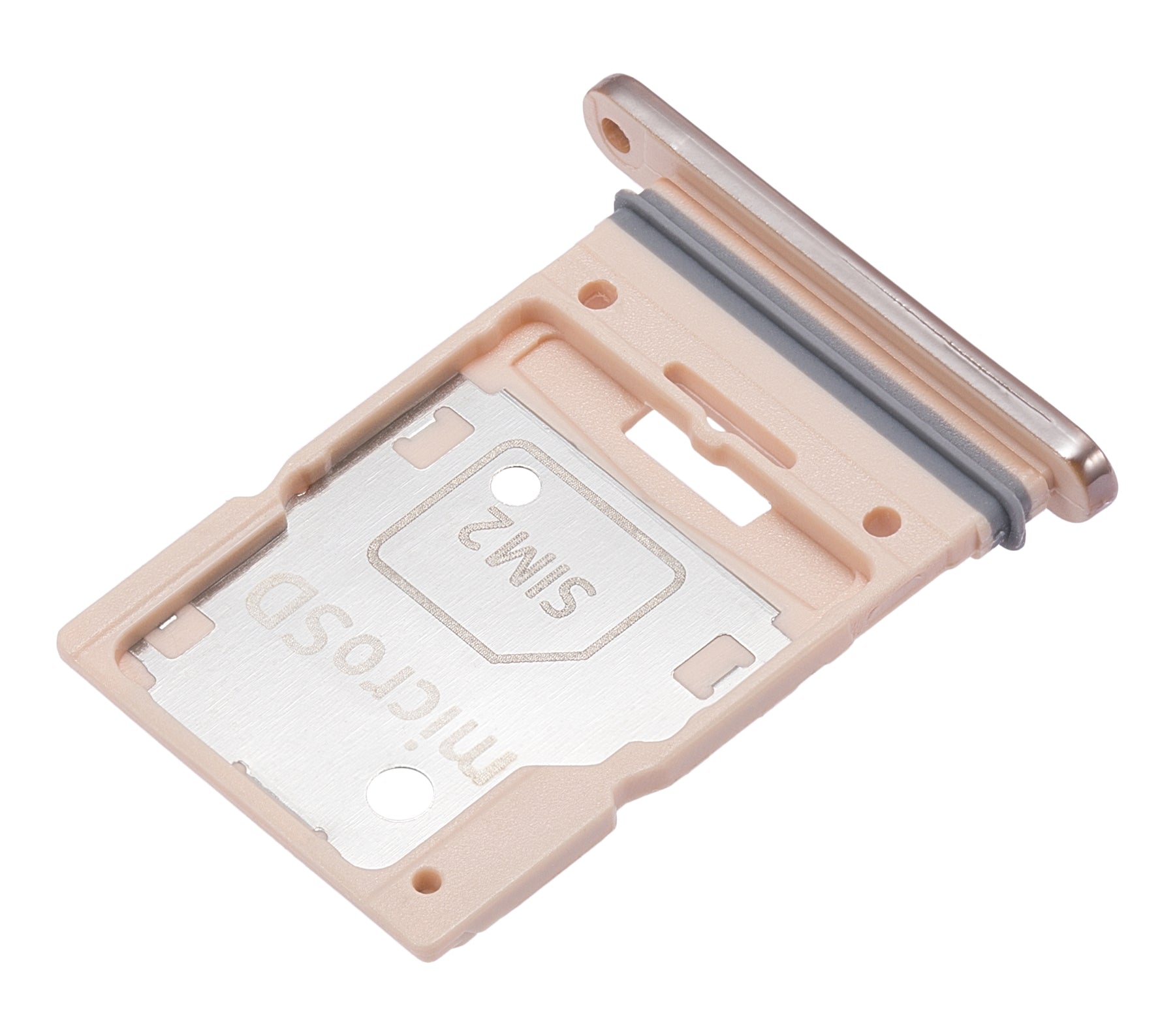 Replacement Dual Sim Card Tray Compatible For Samsung Galaxy A53 5G (A536 / 2022) (Peach)