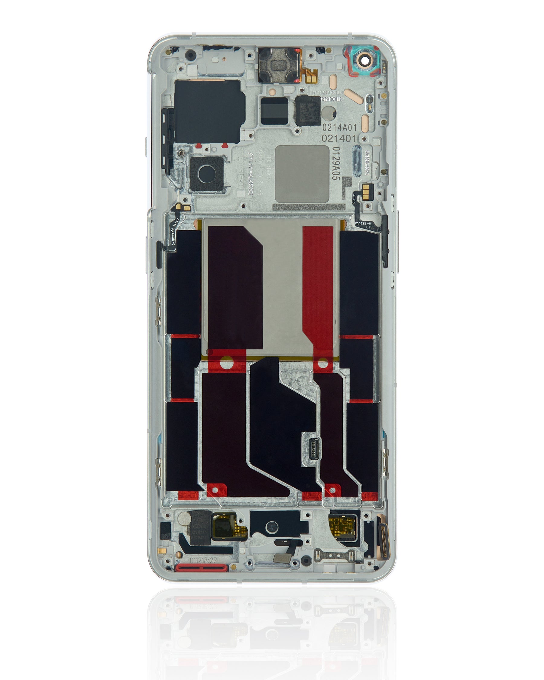 Replacement OLED Assembly With Frame Compatible For OnePlus 10 Pro (Refurbished) (Panda White)