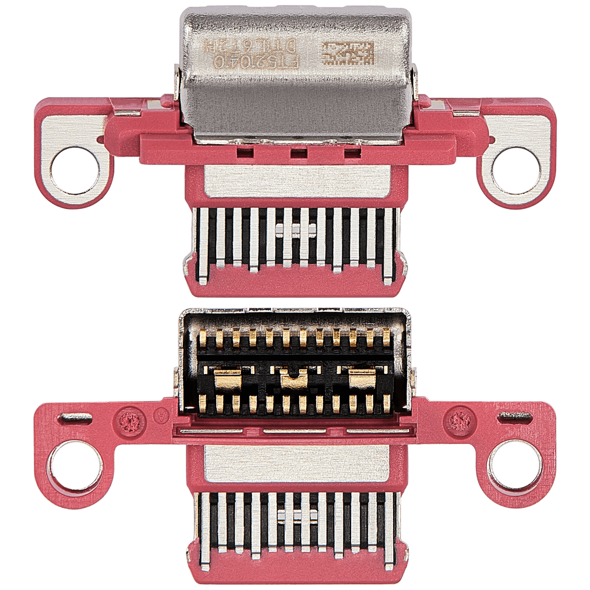 Charging Port Only Compatible For iPad 10 (2022) (Soldering Required) (Pink) (10 Pack)