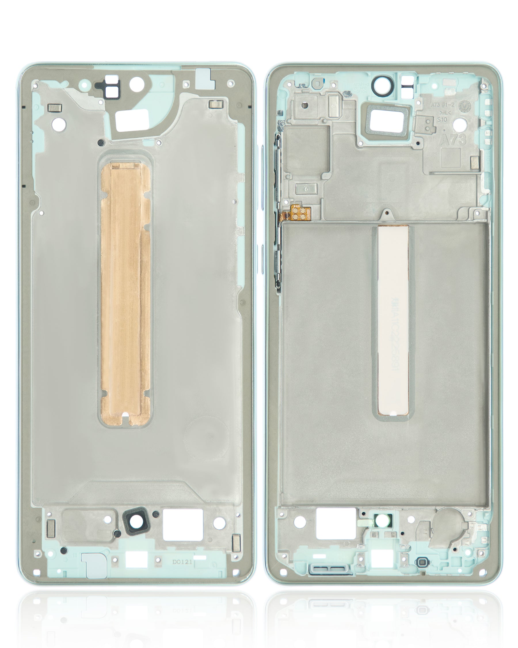 Replacement Mid-Frame Housing Compatible For Samsung Galaxy A73 (A735 / 2022) / A73 5G (A736 / 2022) (Mint)