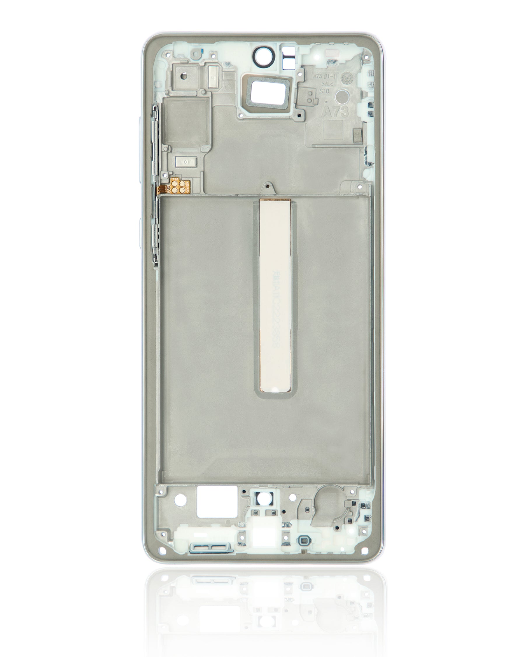 Replacement Mid-Frame Housing Compatible For Samsung Galaxy A73 (A735 / 2022) / A73 5G (A736 / 2022) (White)