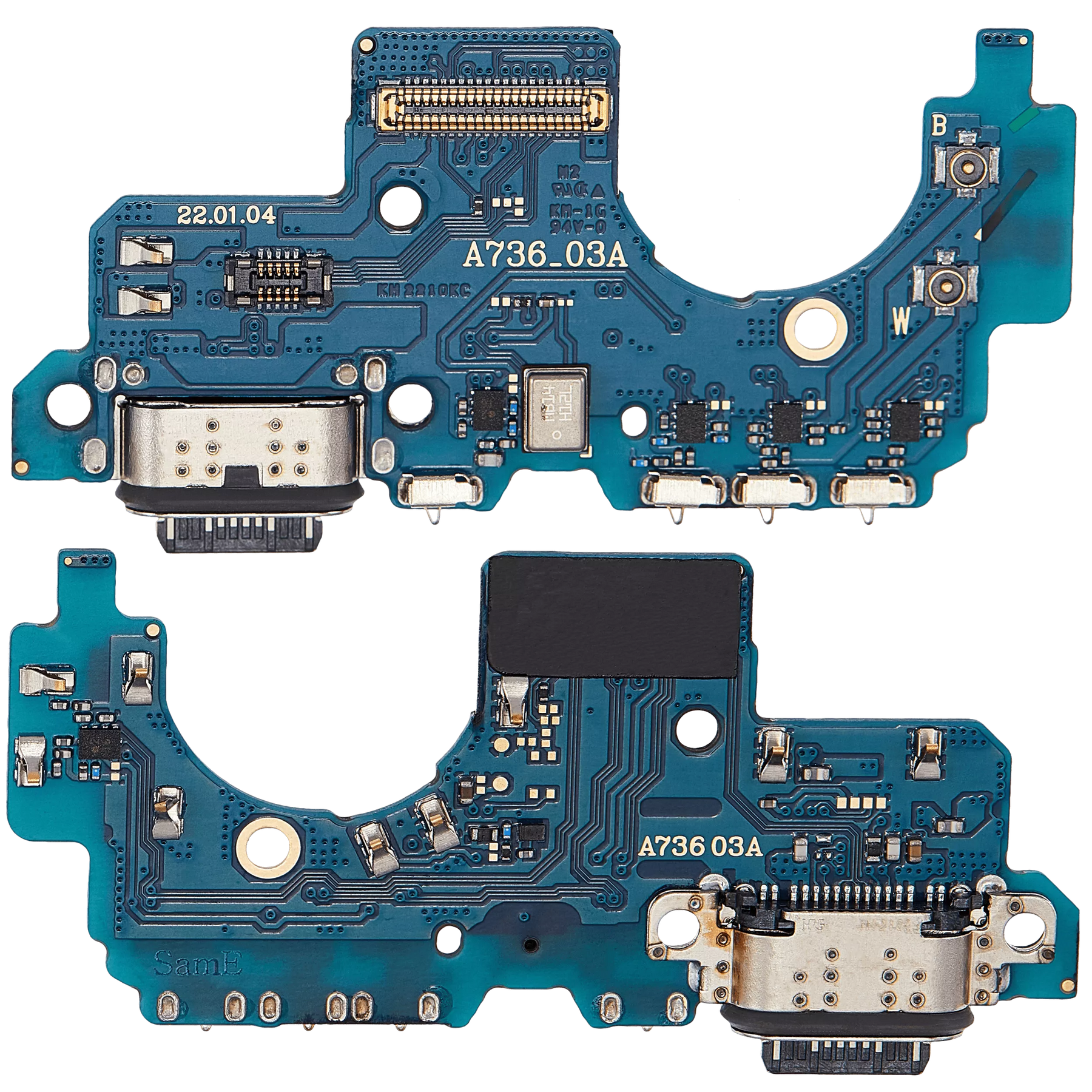 Charging Port With Board Compatible For Samsung Galaxy A73 5G (A736 / 2022) (Vemake)