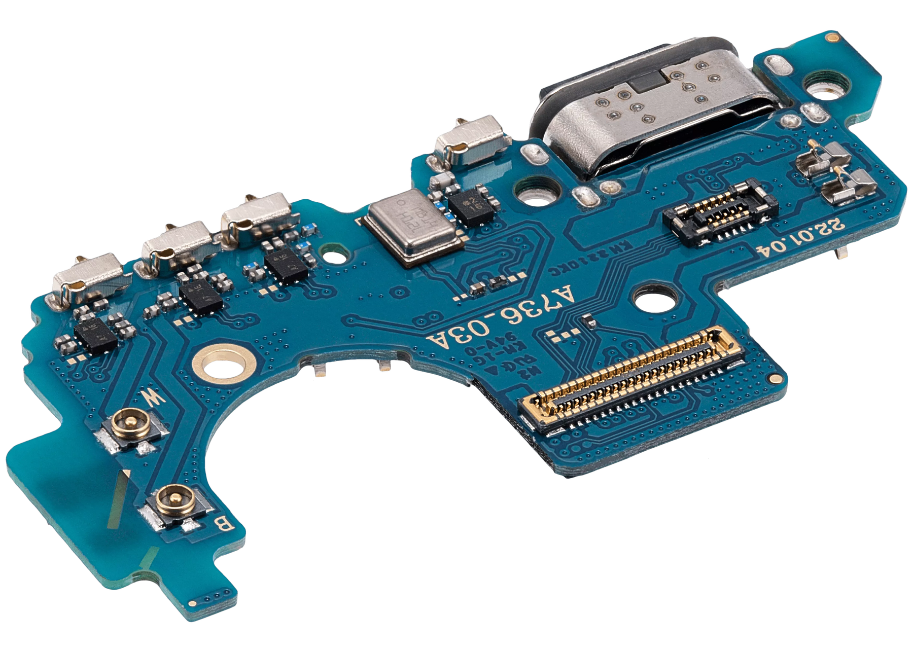 Charging Port With Board Compatible For Samsung Galaxy A73 5G (A736 / 2022) (Vemake)