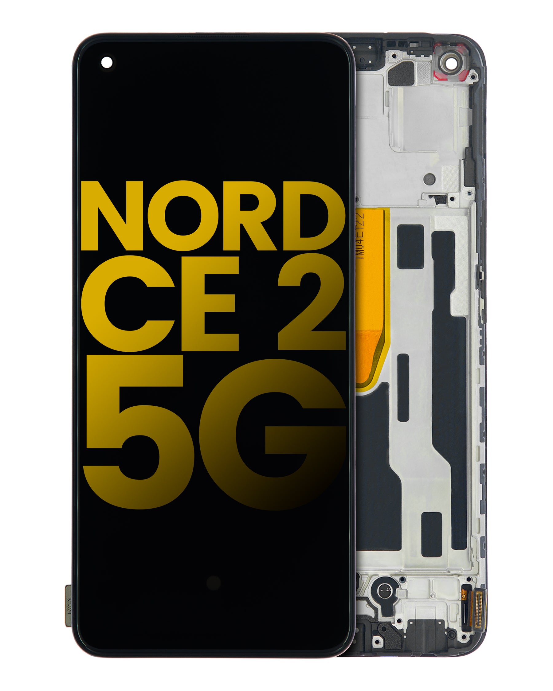 Replacement OLED Assembly With Frame Compatible For OnePlus Nord CE 2 5G (Refurbished) (All Colors)