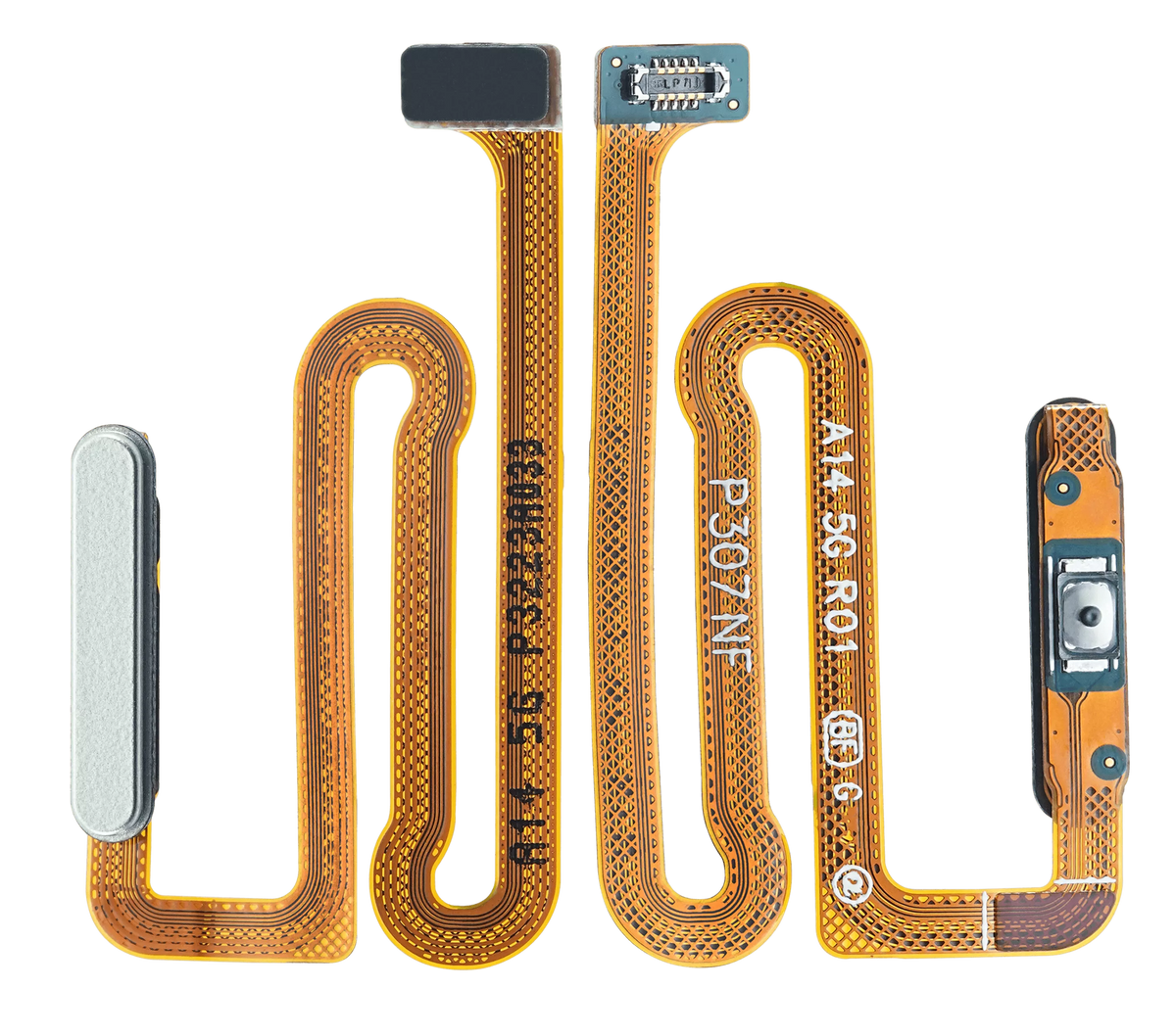 Fingerprint Reader With Flex Cable Compatible For Samsung Galaxy A14 5G (A146P / 2023) / A14 5G UW (A146U / 2023) (Light Green)