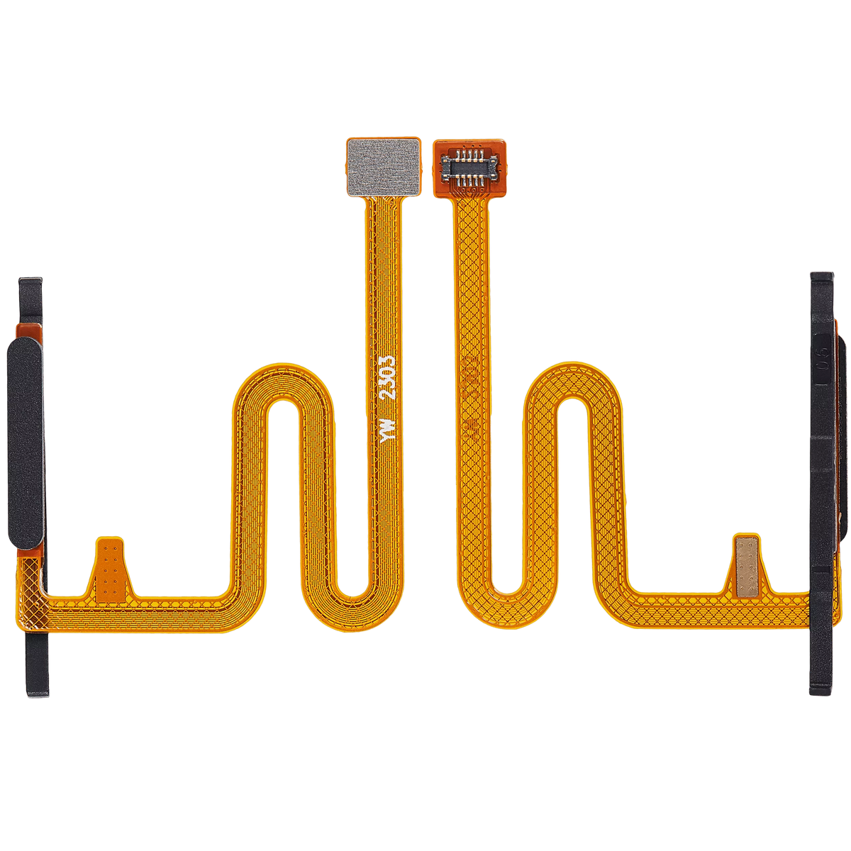 Fingerprint Reader With Flex Cable Compatible For Samsung Galaxy A14 (A145B / 2023) (Black)