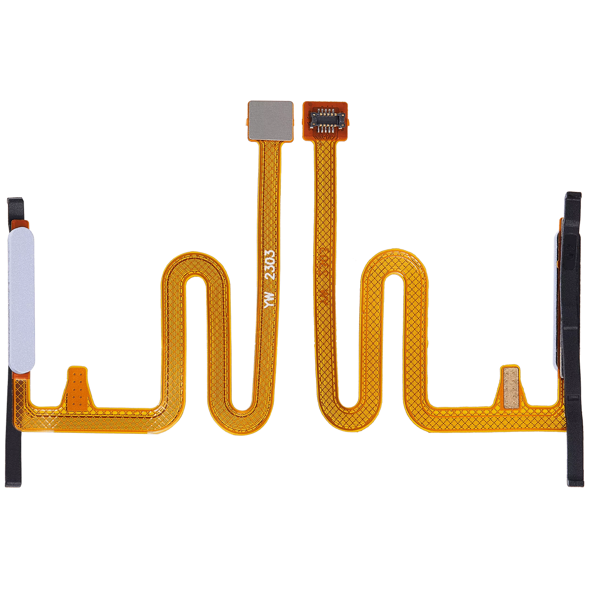 Fingerprint Reader With Flex Cable Compatible For Samsung Galaxy A14 (A145B / 2023) (Silver)
