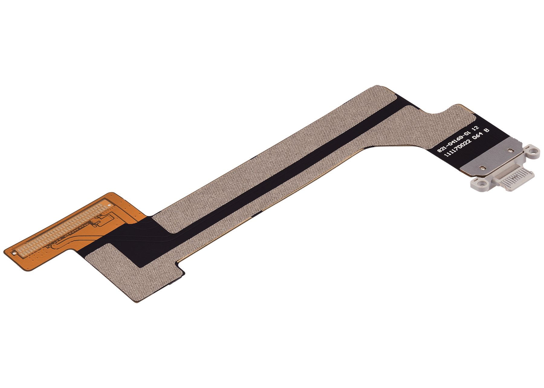 Charging Port Flex Cable Compatible For iPad 10 (2022) (Cellular) (Aftermarket Plus) (Silver)