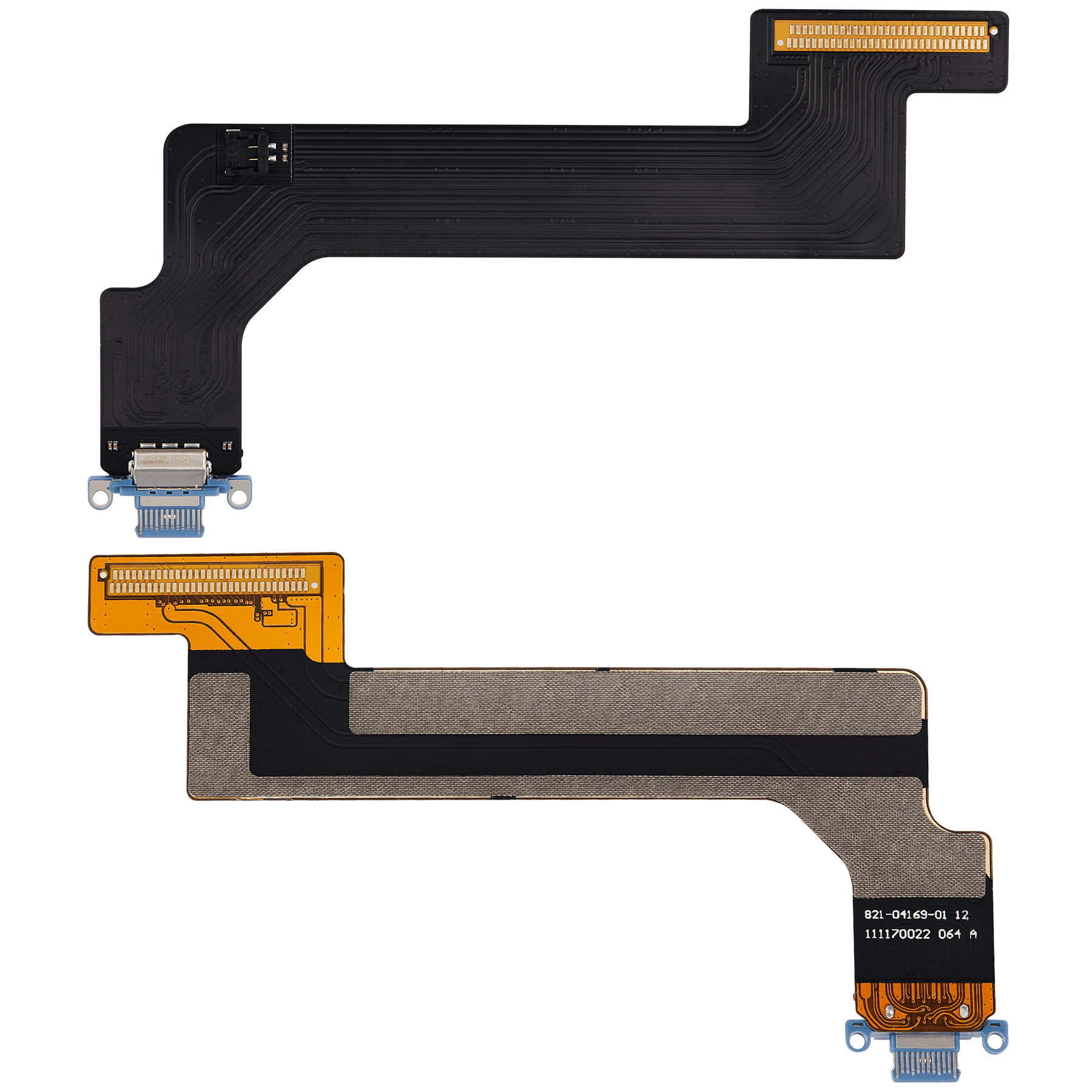 Charging Port Flex Cable Compatible For iPad 10 (2022) (WiFi Only) (Aftermarket Plus) (Blue)