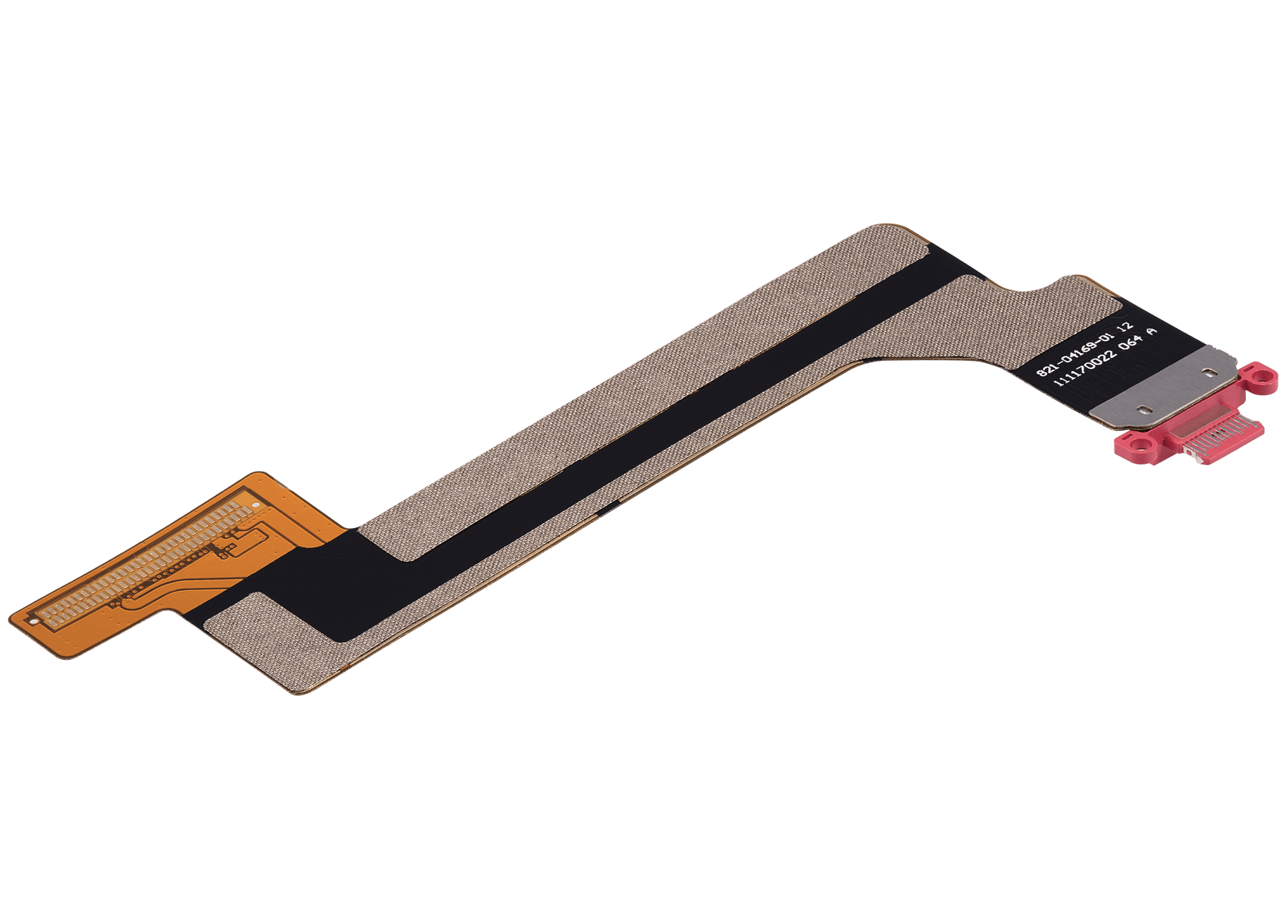 Charging Port Flex Cable Compatible For iPad 10 (2022) (WiFi Only) (Aftermarket Plus) (Pink)