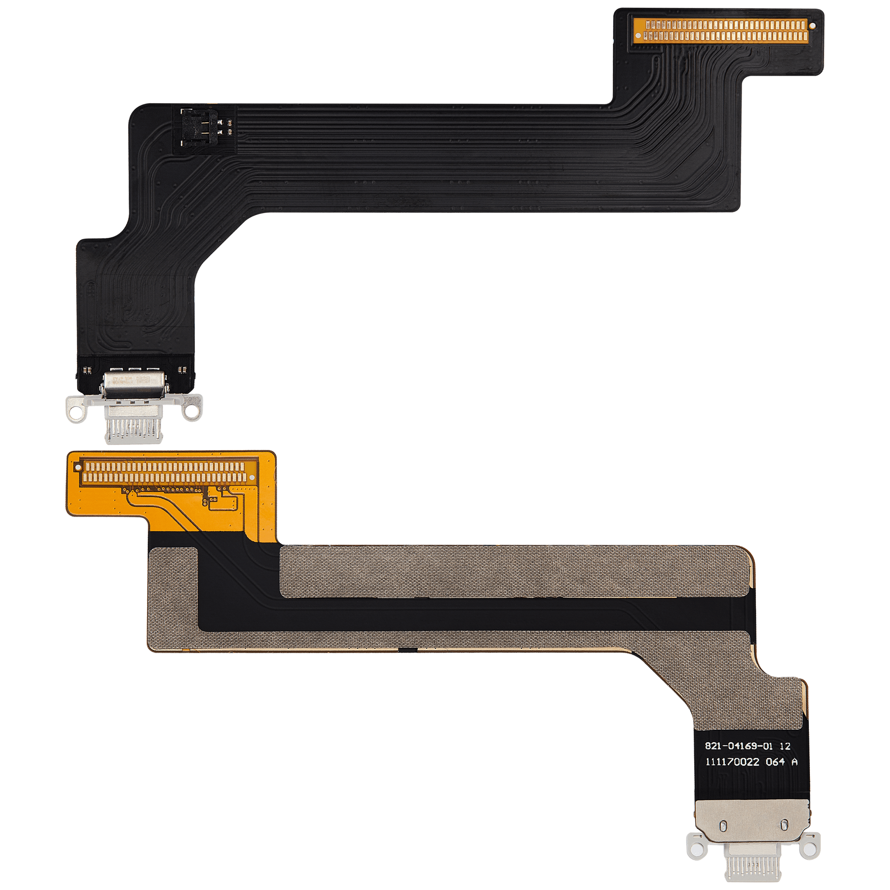 Charging Port Flex Cable Compatible For iPad 10 (2022) (WiFi Only) (Aftermarket Plus) (Silver)