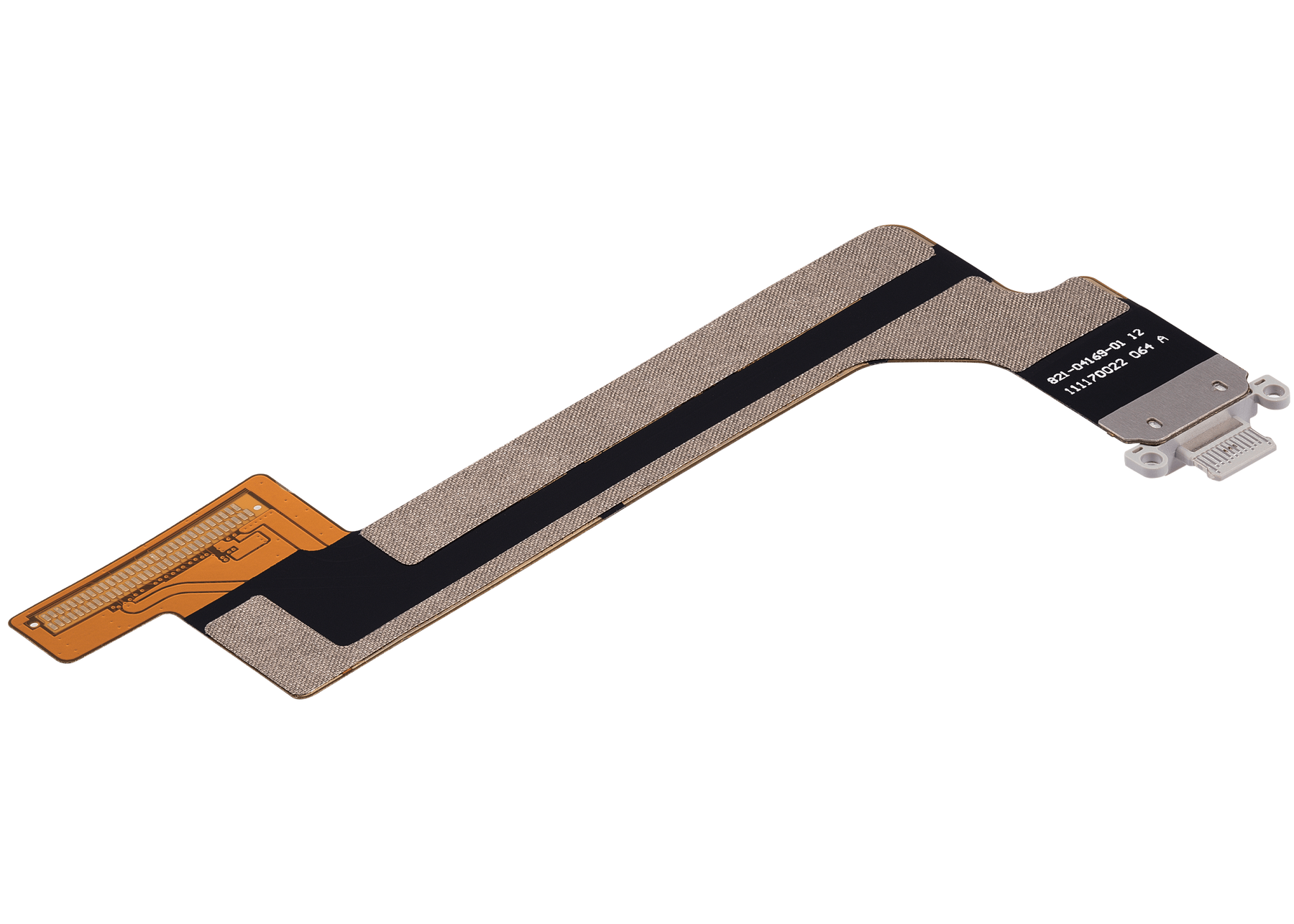 Charging Port Flex Cable Compatible For iPad 10 (2022) (WiFi Only) (Aftermarket Plus) (Silver)