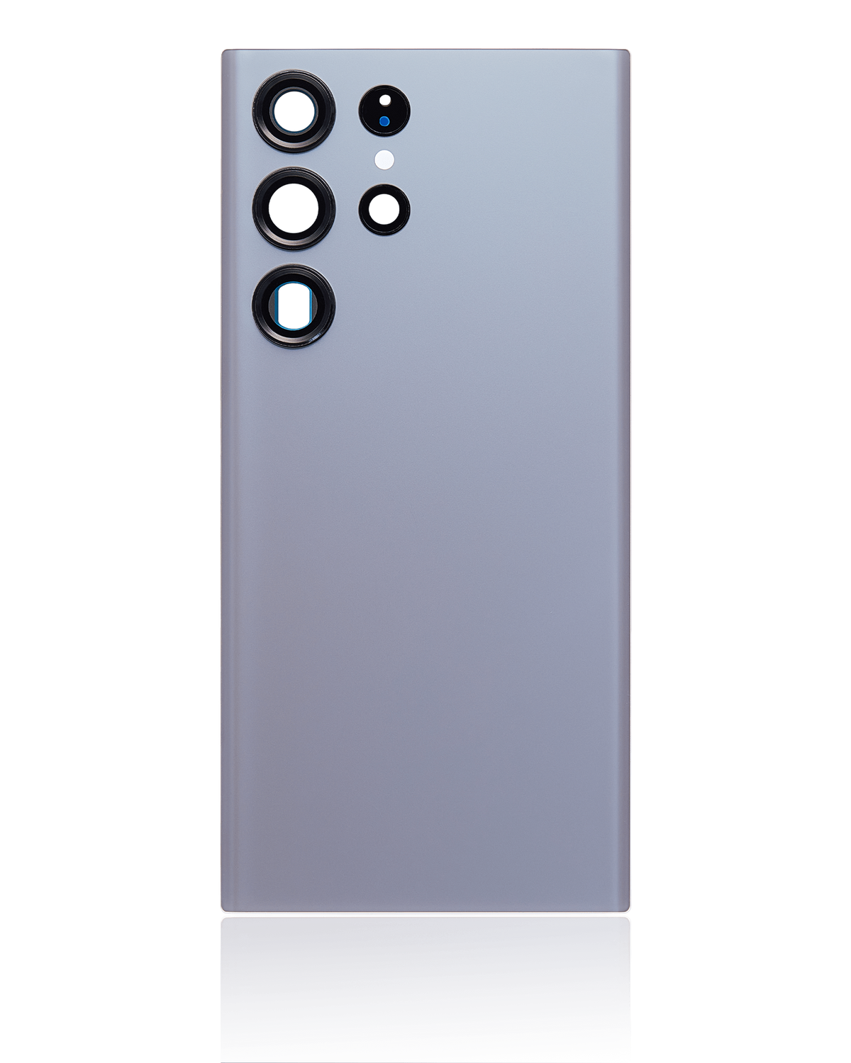 Back Cover Glass With Camera Lens Compatible For Samsung Galaxy S23 Ultra 5G Replacement(No Logo) (Vemake) (Graphite)