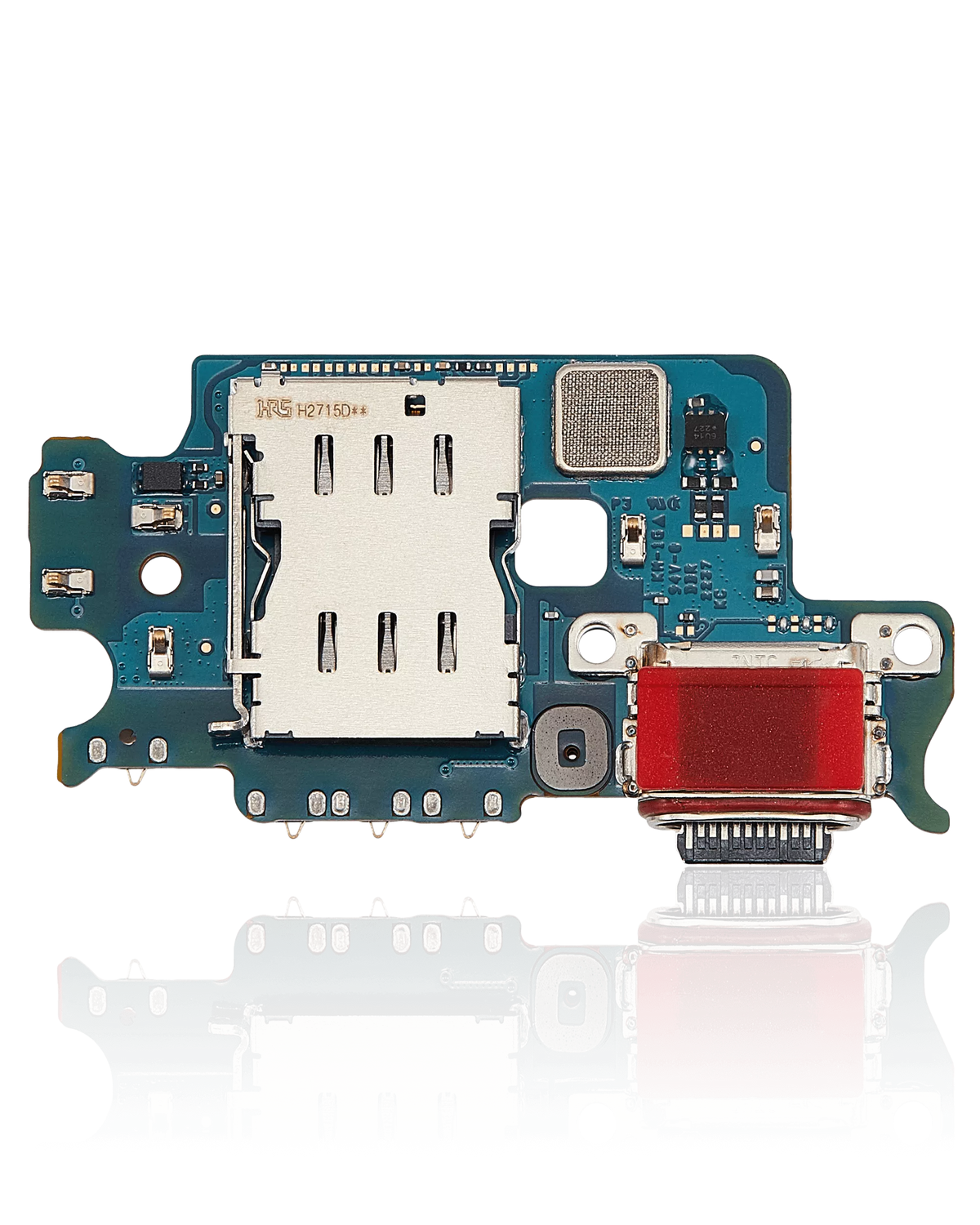 Charging Port Board With Sim Card Reader Compatible For Samsung Galaxy S23 5G Replacement(S911B) (International Version)