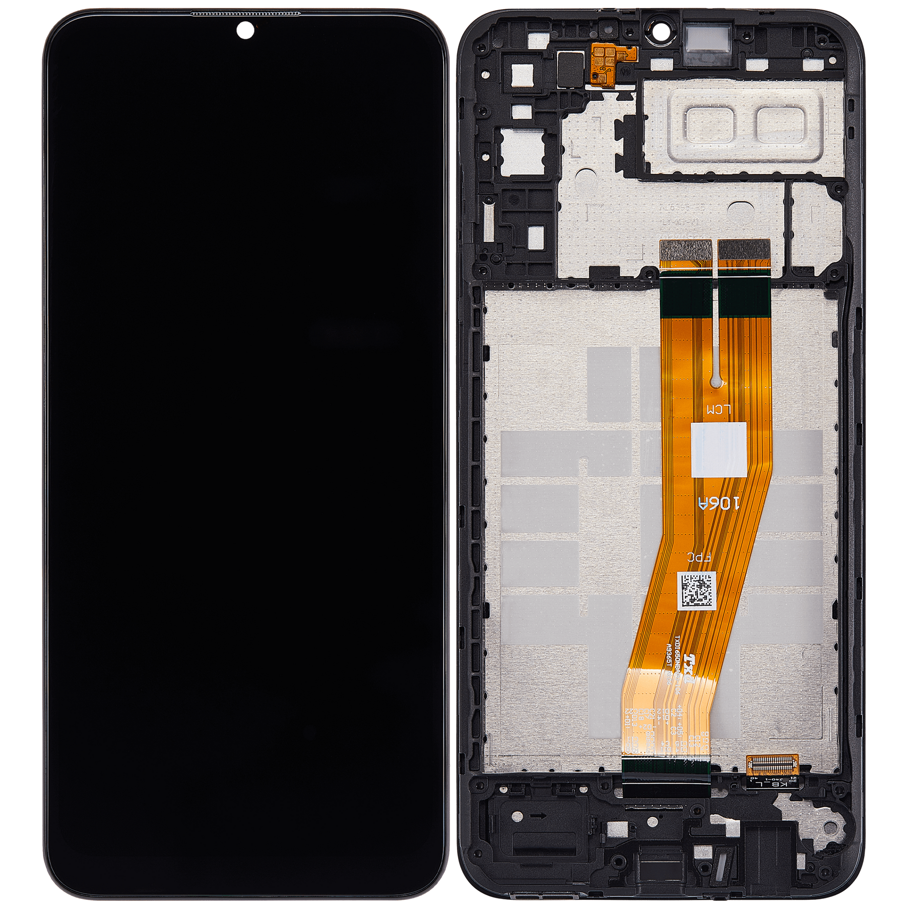 LCD Assembly With Frame Compatible For Samsung Galaxy A04E (A042 / 2022) (Refurbished) (All Colors)