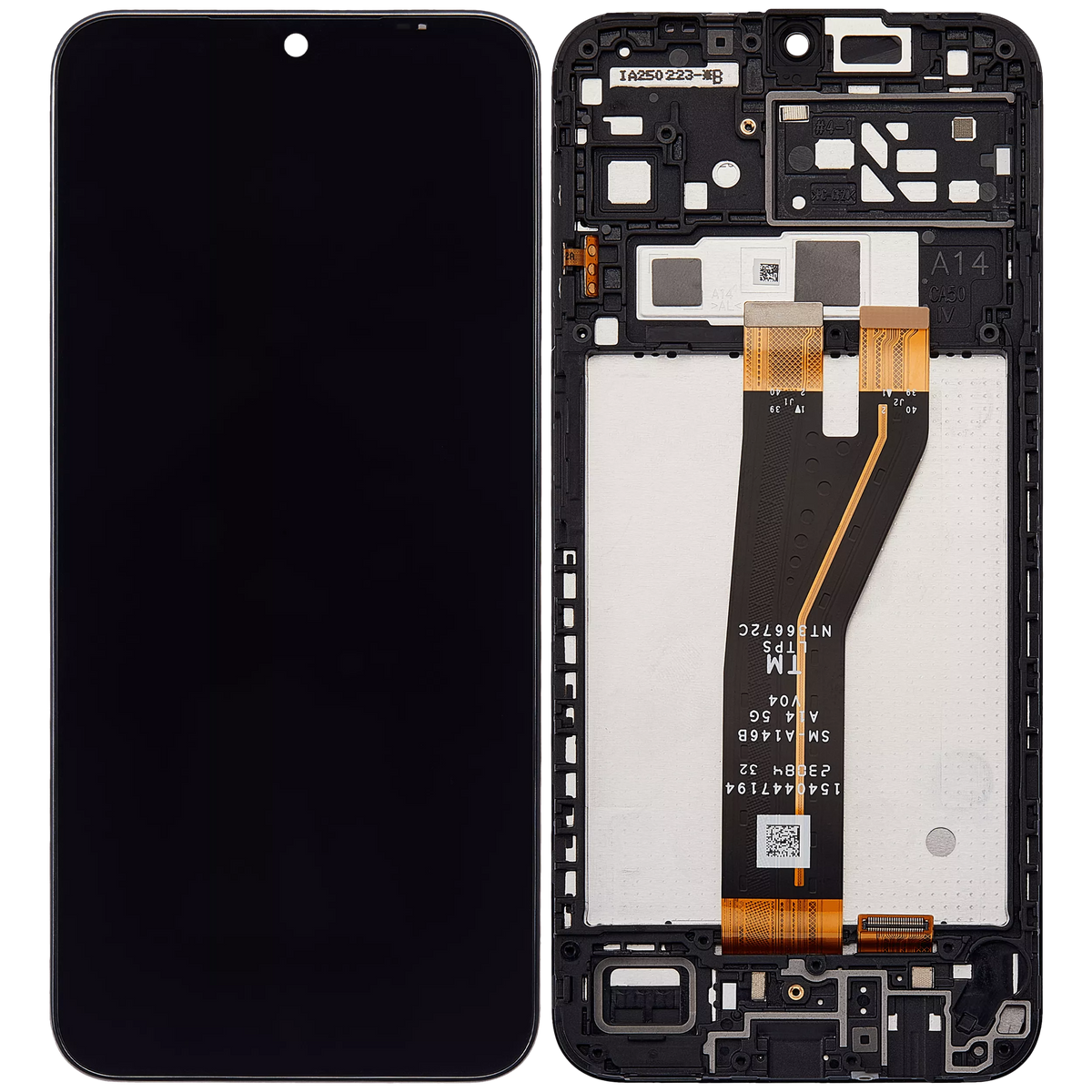LCD Assembly With Frame Compatible For Samsung Galaxy A14 4G (A145F / A145M / 2023) / A14 5G (A146B / 2023) (International Version) (Refurbished) (All Colors)