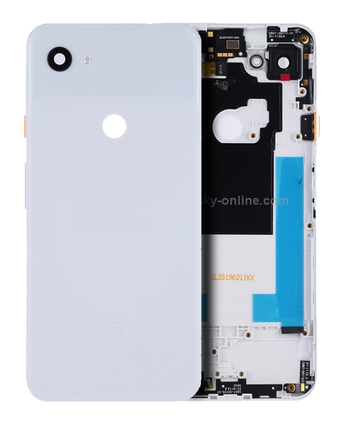 Mid-Frame Housing Compatible For Google Pixel 3a XL Replacement  (Genuine OEM)
