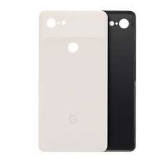 Back cover Glass Compatible For Google Pixel 3 XL Replacement (Genuine OEM) (Pink)