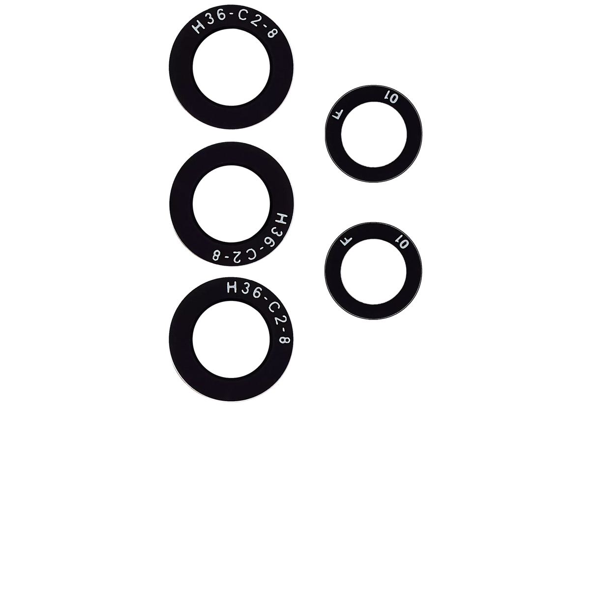 Replacement Back Camera Lens (Glass Only) With Adhesive Compatible For Samsung Galaxy A73 5G (A736 / 2022)