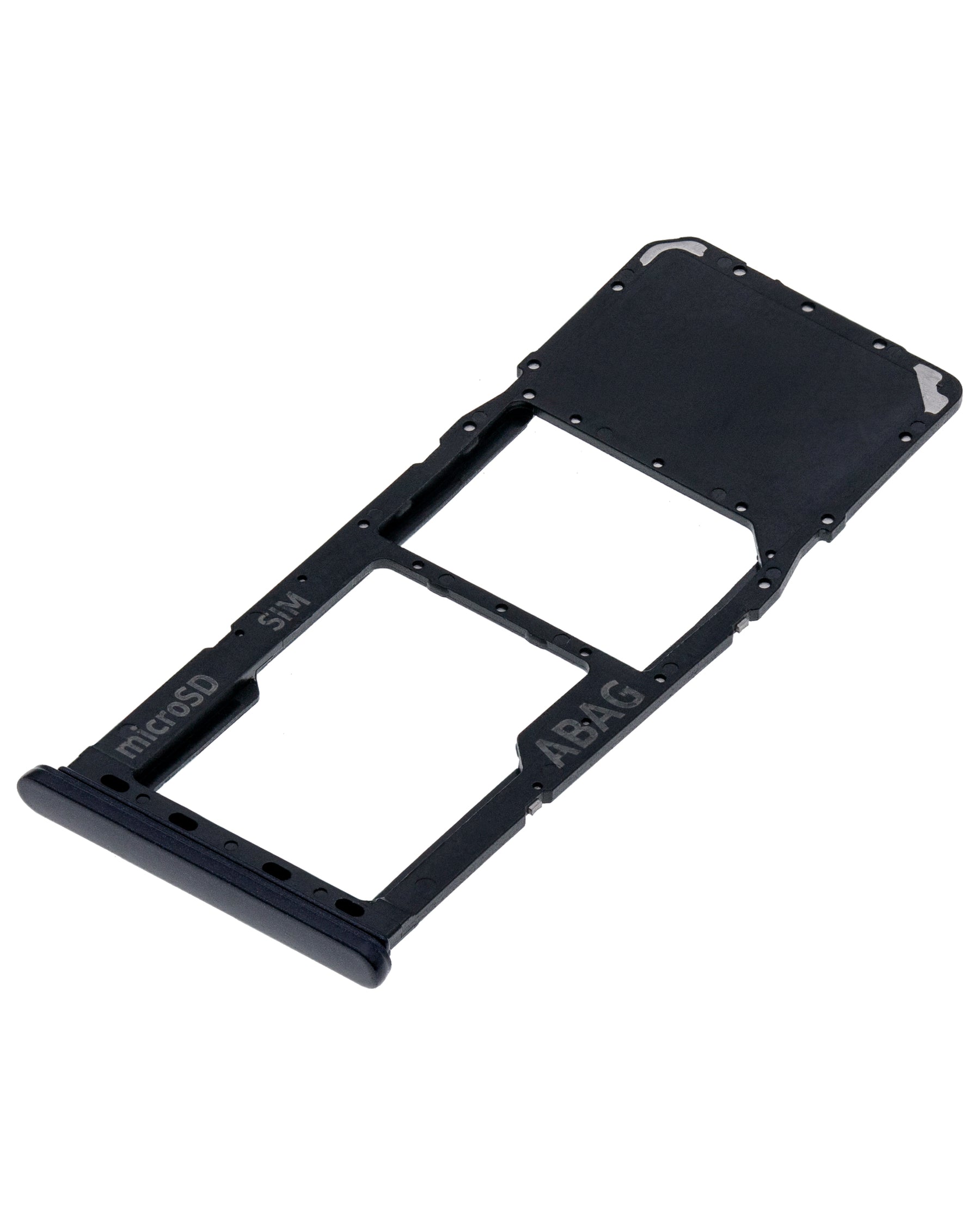 Single Sim Card Tray Compatible For Samsung Galaxy A21S (A217 / 2020) (Black)