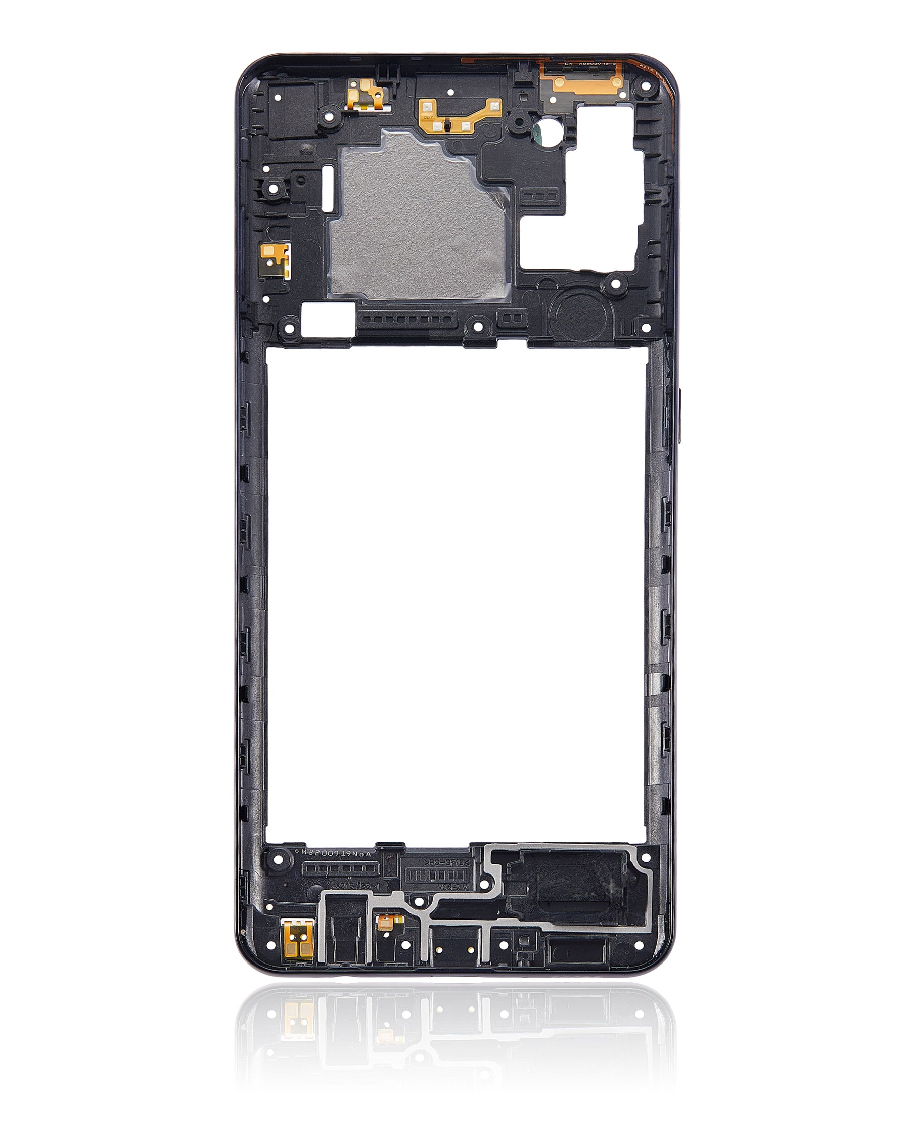 Mid-Frame Housing Compatible For Samsung Galaxy A21s (A217 / 2020) (Black)