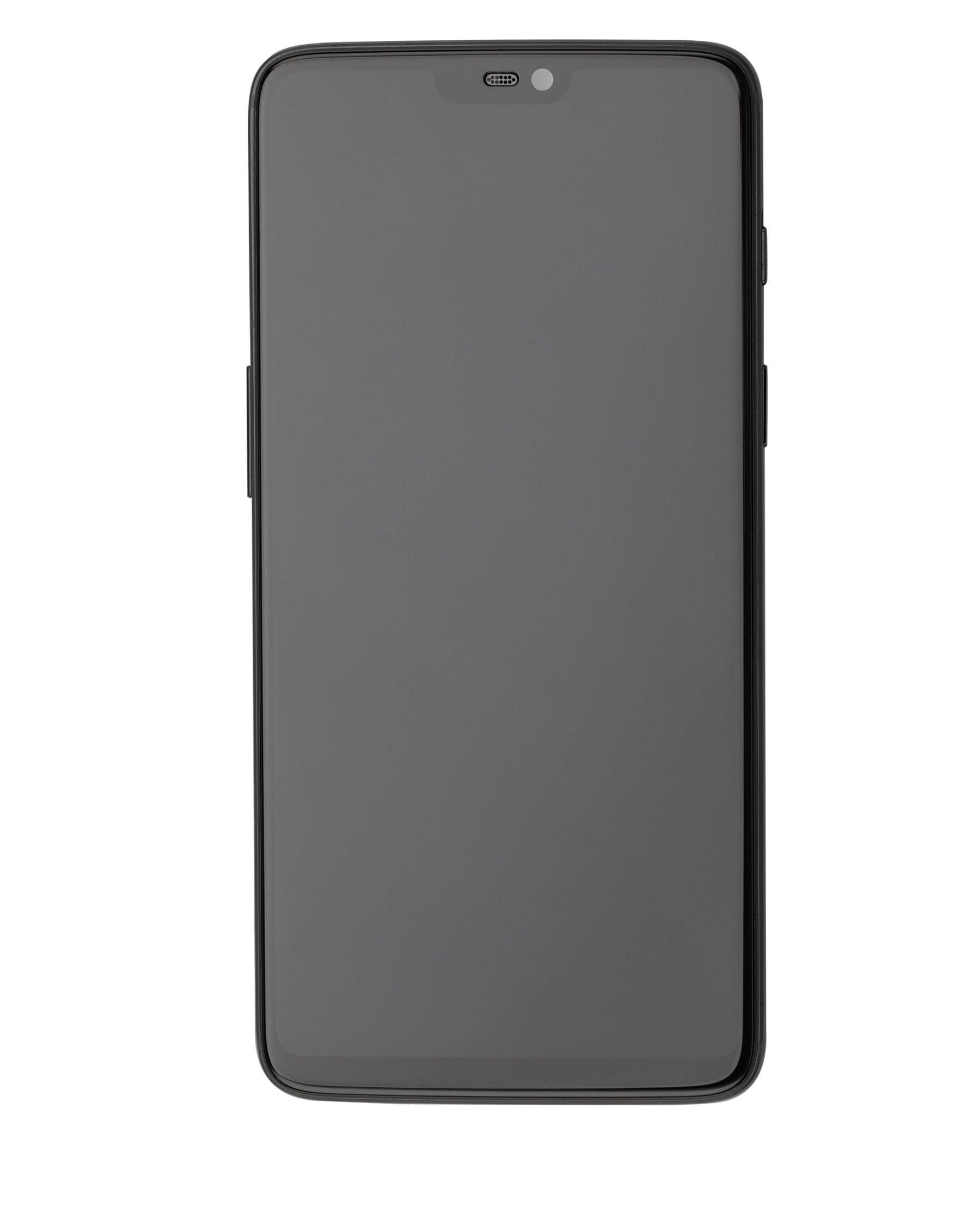 Replacement OLED Assembly With Frame Compatible For OnePlus 6 (A6000 / A6003) (Refurbished) (Mirror Black)