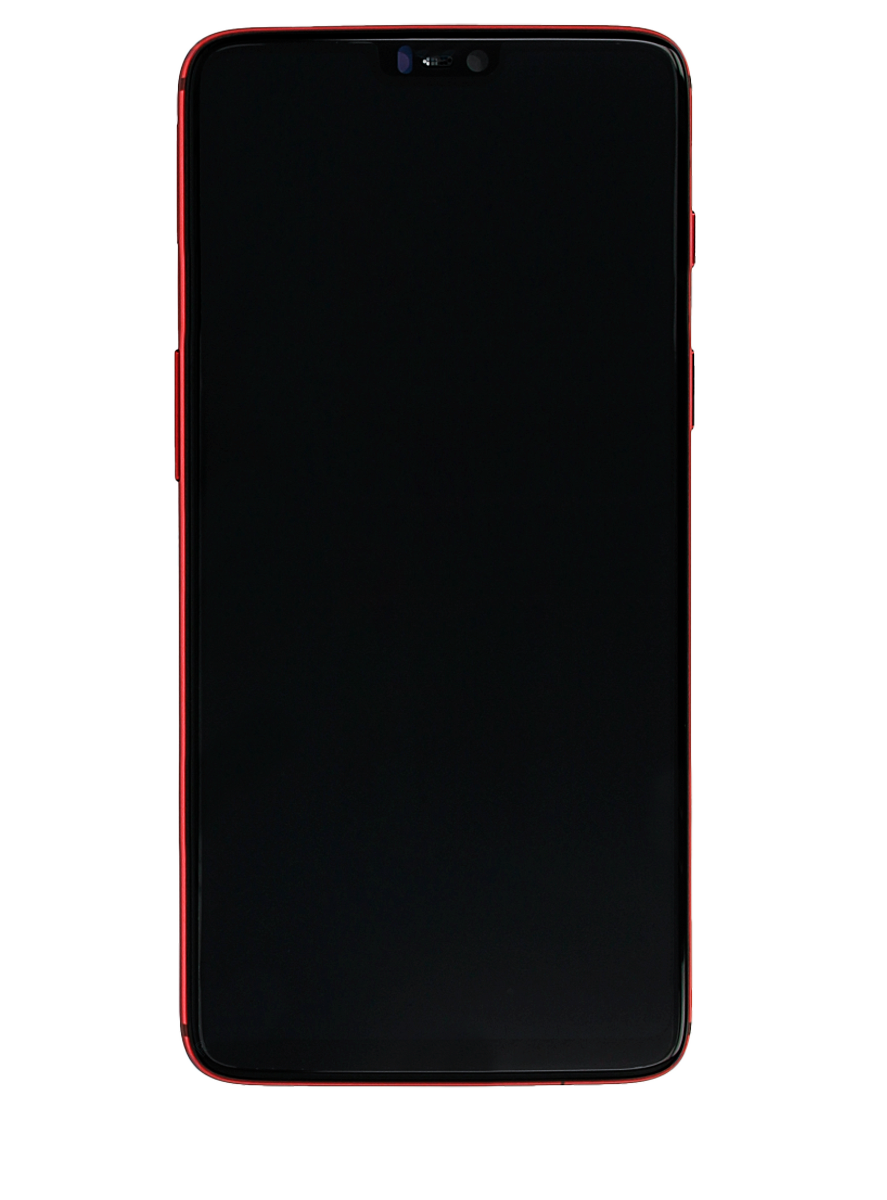 Replacement OLED Assembly With Frame Compatible For OnePlus 6 (A6000 / A6003) (Refurbished) (Amber Red)