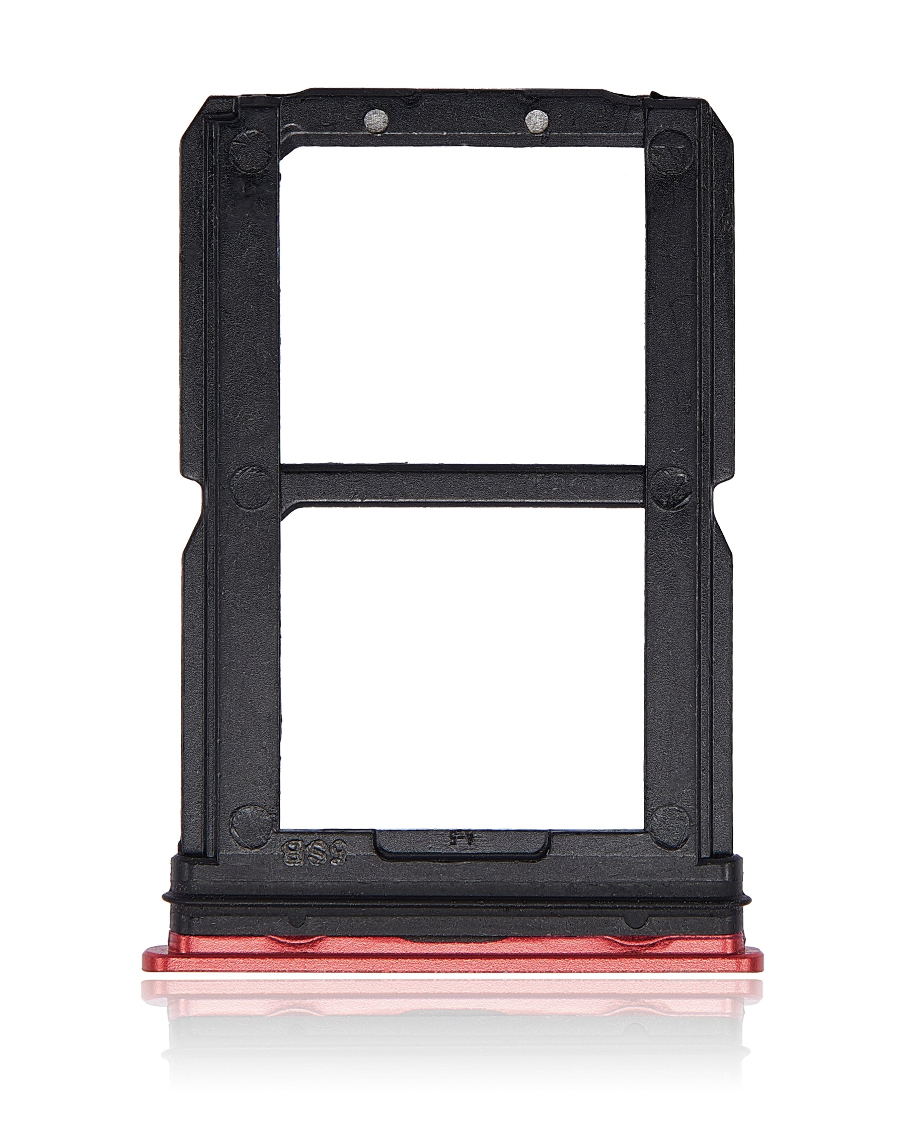 Replacement Sim Card Tray Compatible For OnePlus 6 (A6000 / A6003) (Amber Red)