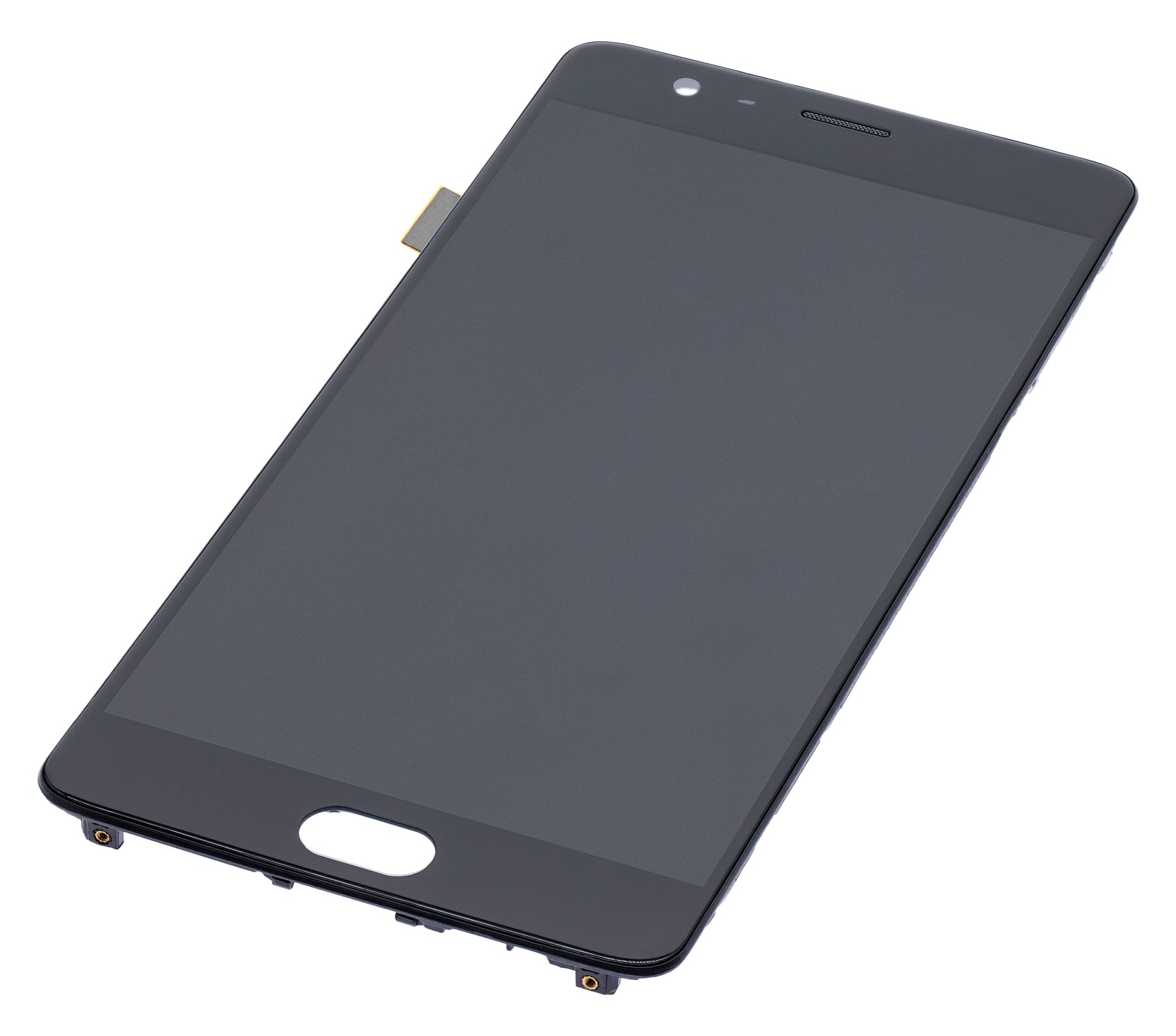 Replacement OLED Assembly With Frame Compatible For OnePlus 3 / OnePlus 3T (Refurbished) (Black)