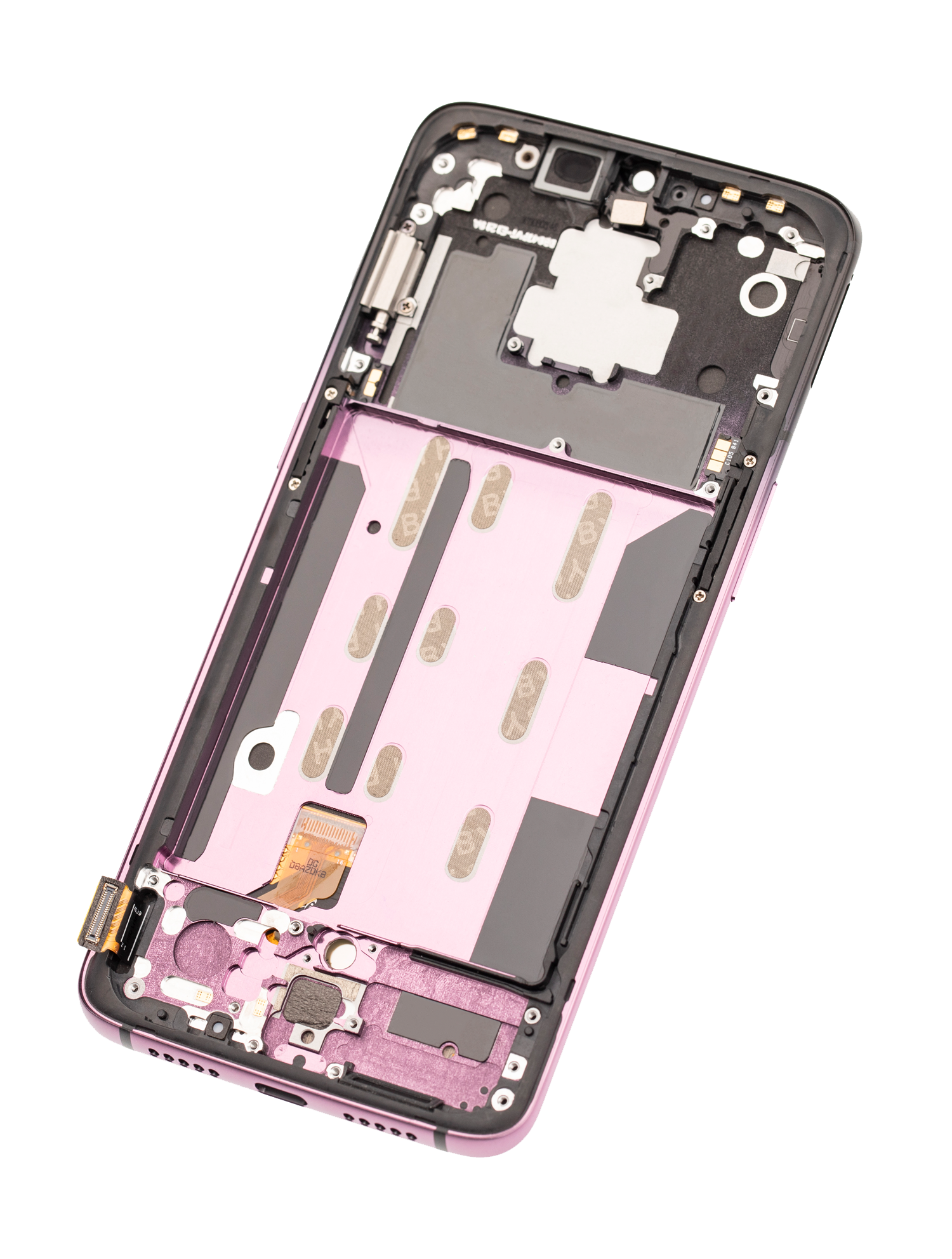 Replacement OLED Assembly With Frame Compatible For OnePlus 6T (A6010 / A6013) (Refurbished) (Thunder Purple)
