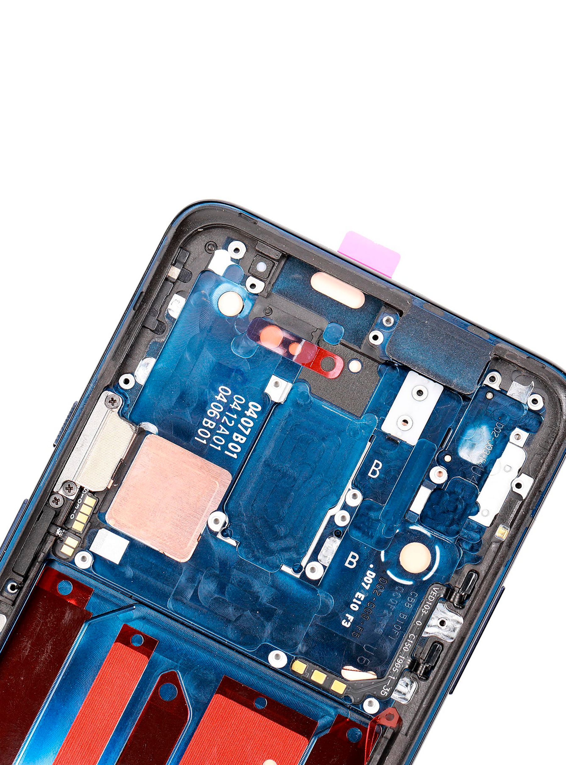 Replacement OLED Assembly With Frame Compatible For OnePlus 7 Pro / 7T Pro (Refurbished) (Nebula Blue)