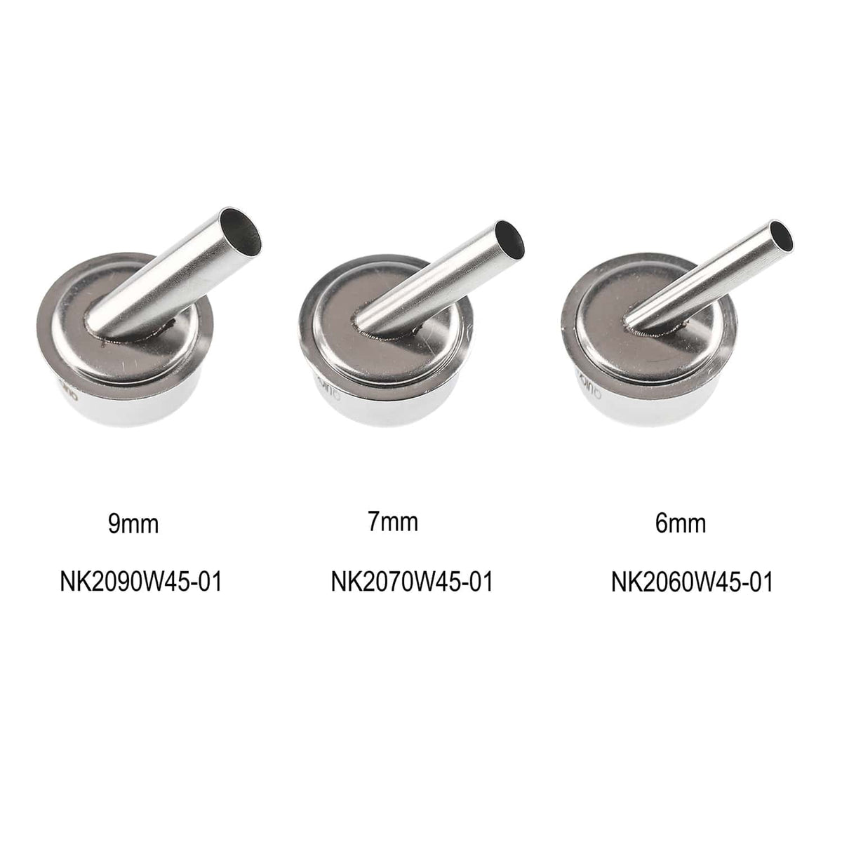 NK2090W45-01 (9mm) Precision Nozzle for TR1300A and 861DW Hot Air Rework Stations (for PCB Soldering/ Desoldering) (Quick)
