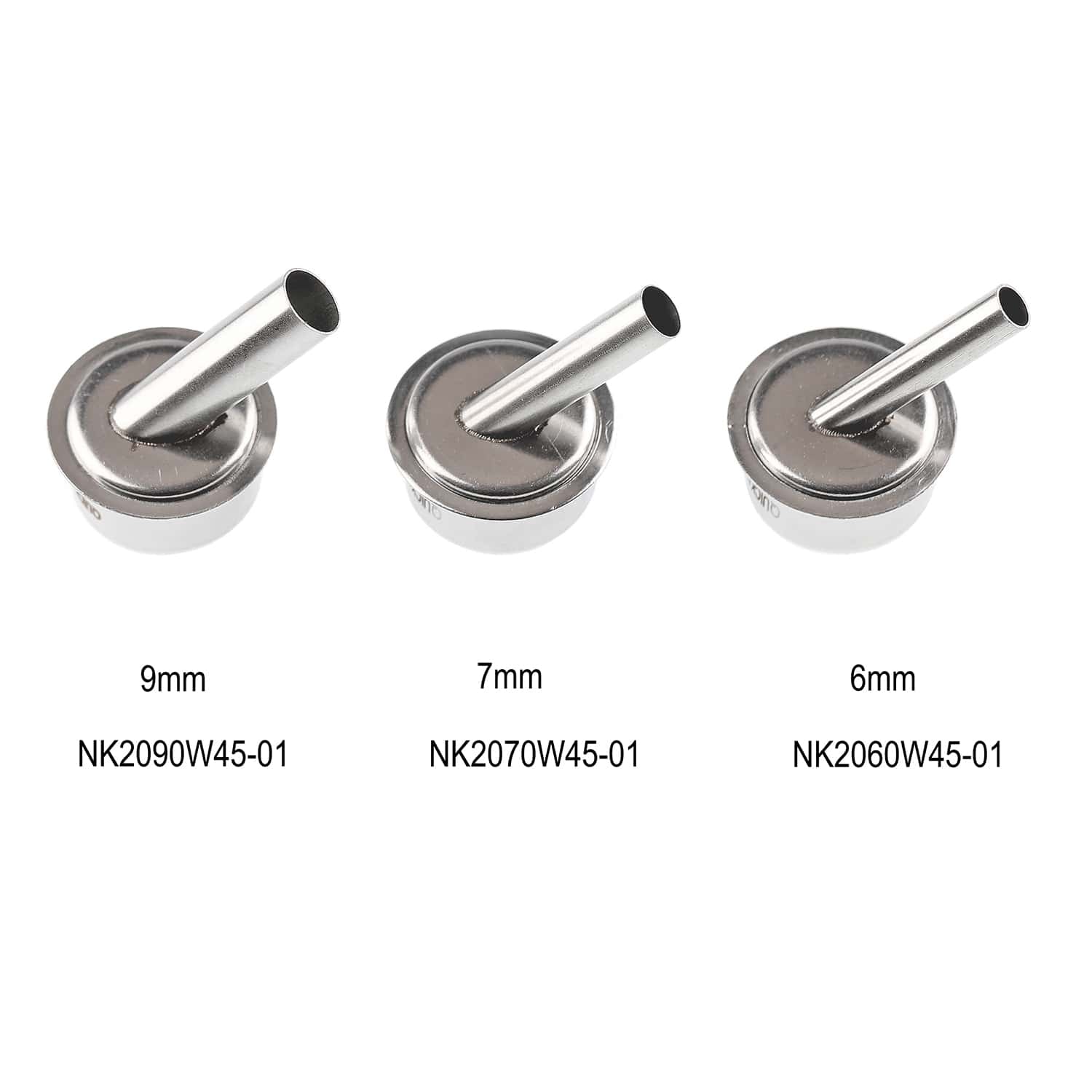 NK2090W45-01 (9mm) Precision Nozzle for TR1300A and 861DW Hot Air Rework Stations (for PCB Soldering/ Desoldering) (Quick)