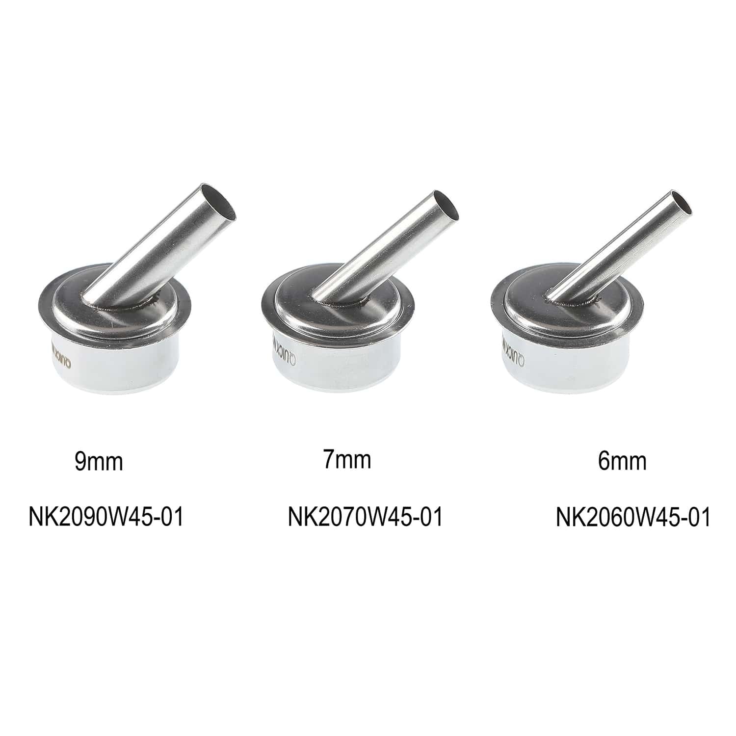 NK2090W45-01 (9mm) Precision Nozzle for TR1300A and 861DW Hot Air Rework Stations (for PCB Soldering/ Desoldering) (Quick)