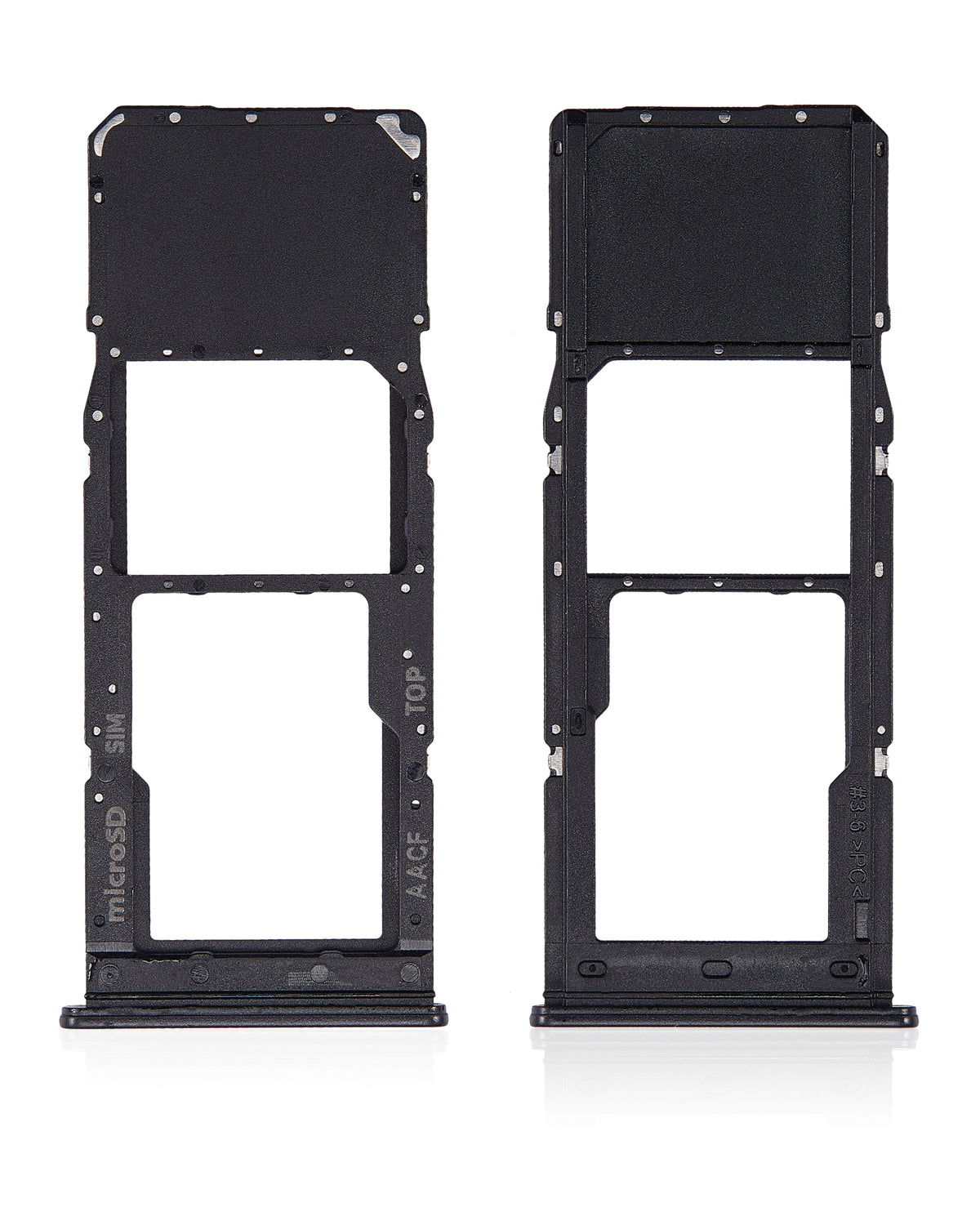 Single Sim Card Tray Compatible For Samsung Galaxy A13 5G (A136 / 2021) (Black)