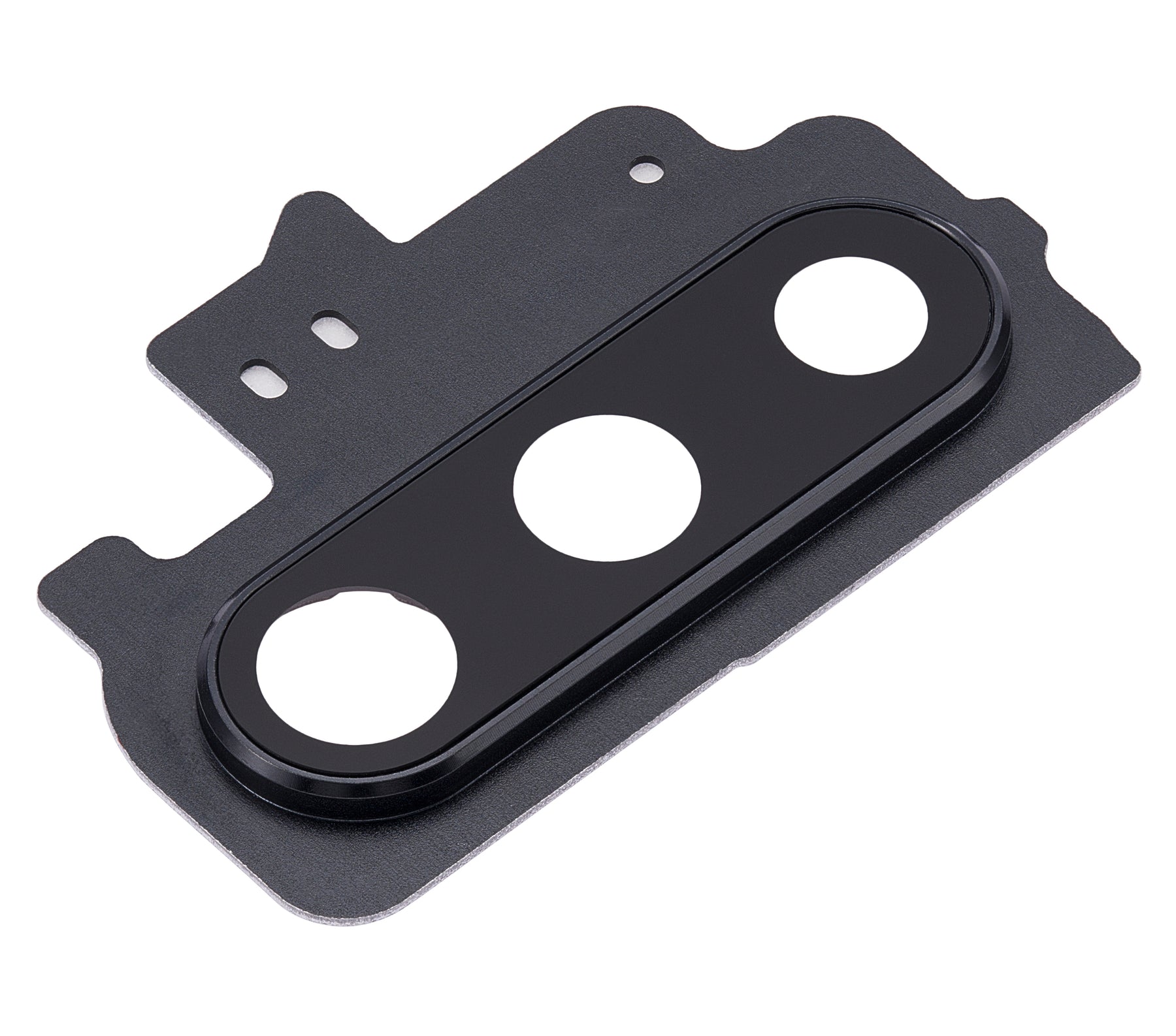 Back Camera Lens With Bezel Ring Compatible For Samsung Galaxy Note 10 Replacement (Aura Black)