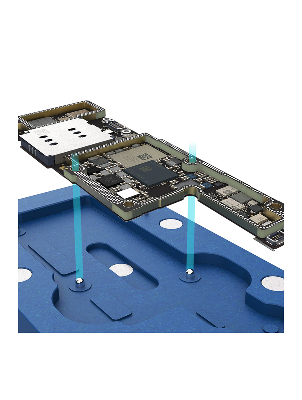 Middle Frame Reballing Platform Compatible For iPhone X / XS / XS Max (Qianli)