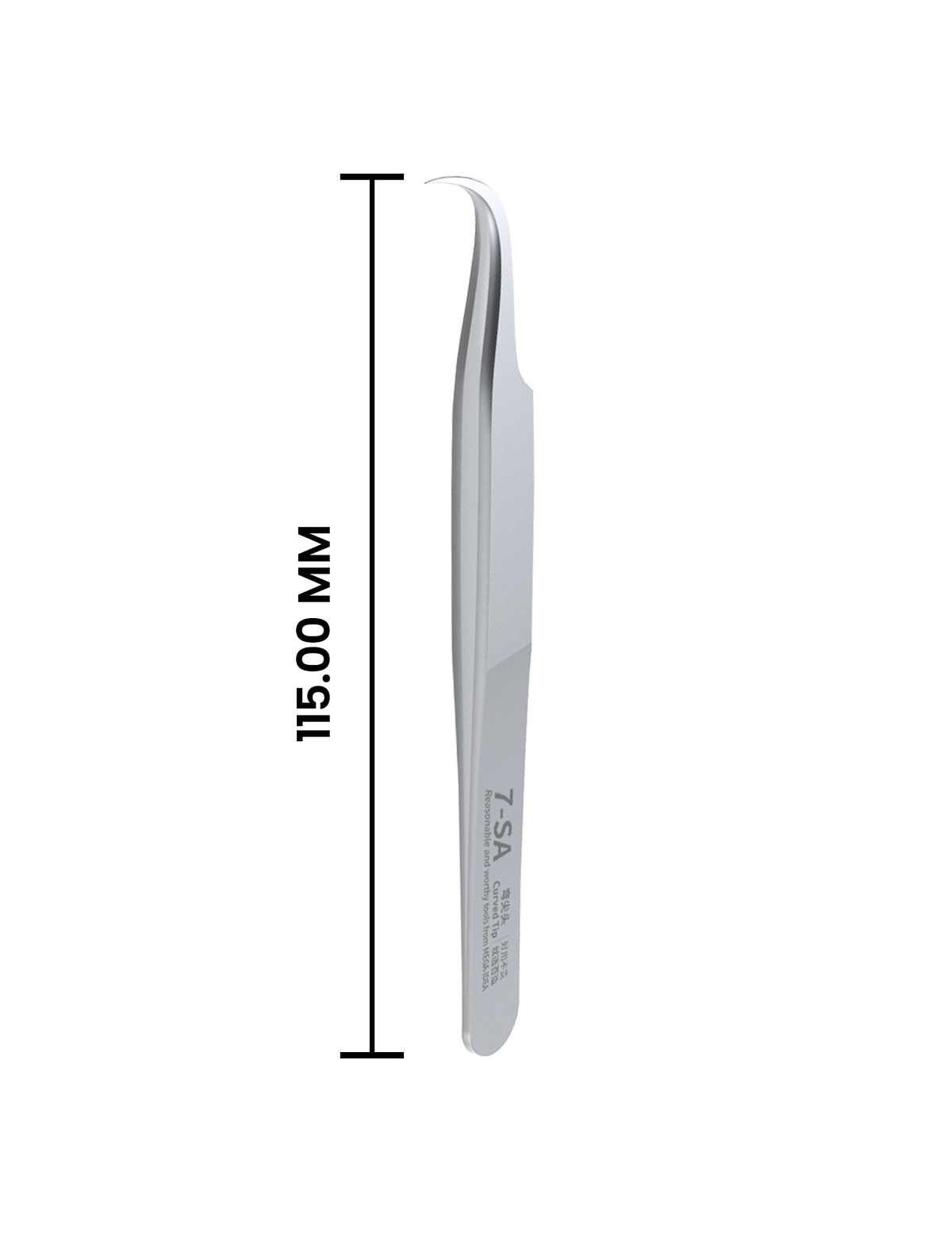 Tweezer (7-SA Curved Tip) (Qianli / Mega-IDEA)