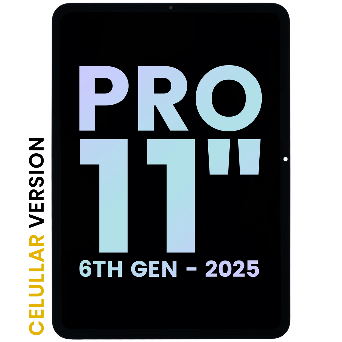 OLED Assembly With Digitizer For iPad Pro 11" 6th Gen (2025) (Nano Texture) (Cellular Version Only) (Genuine OEM)