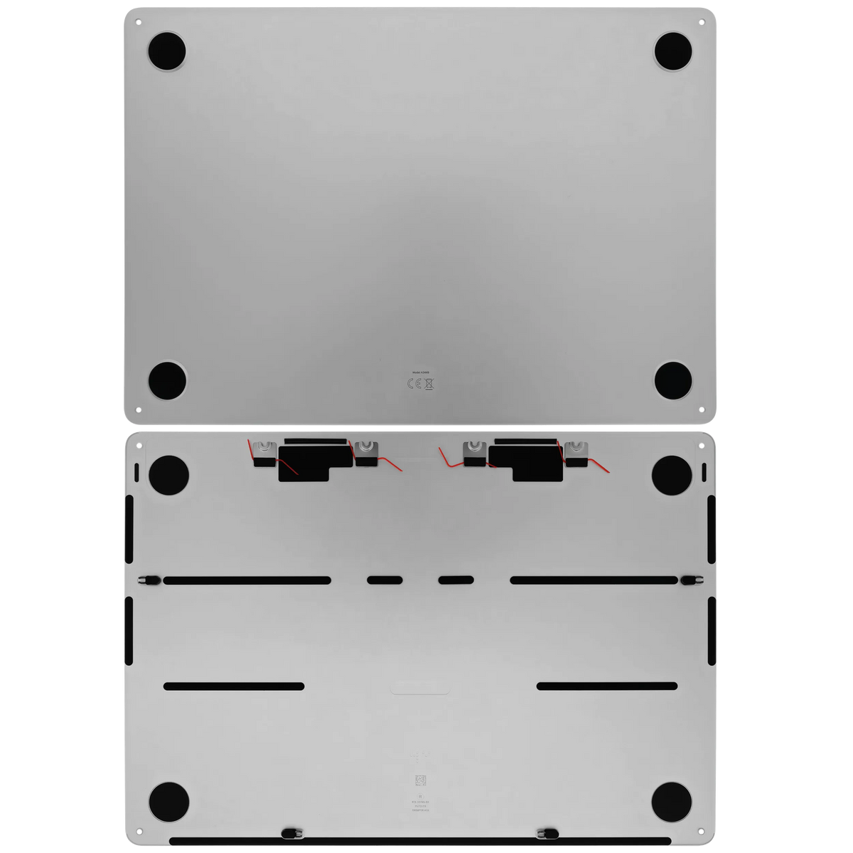 Bottom Case For MacBook Air 13" A3449 (2026) (Genuine OEM) (Silver)