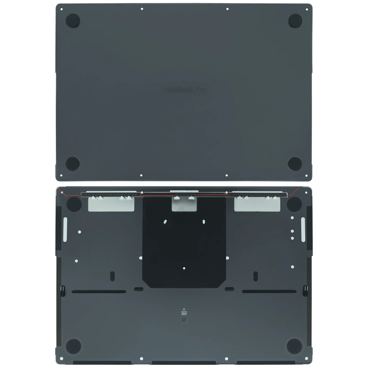 Bottom Case For MacBook Pro 16" A3429 (2026) (Genuine OEM) (Space Black)